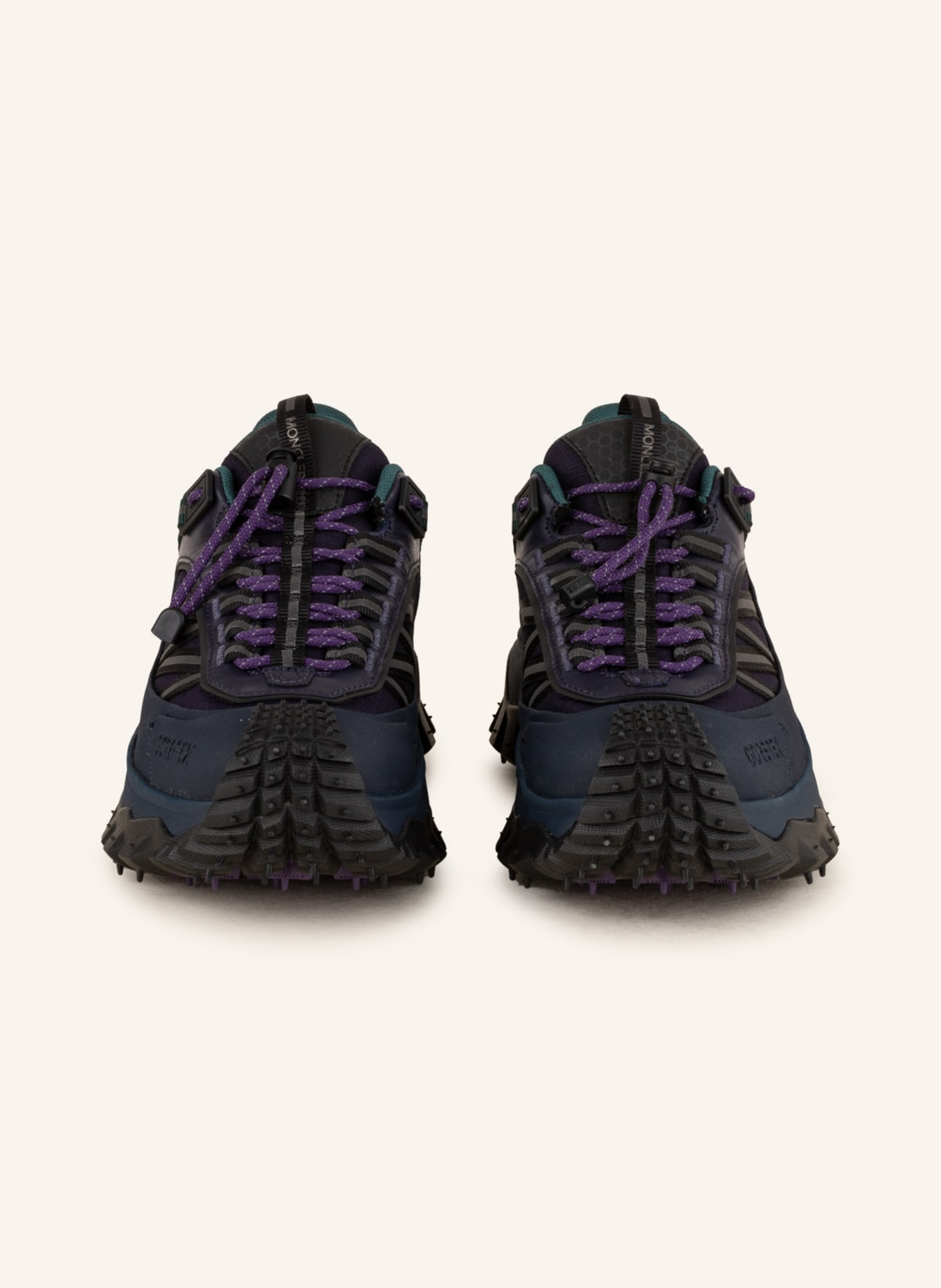 MONCLER GRENOBLE Sneaker IBEX , Farbe: DUNKELBLAU/ LILA/ GRÜN (Bild 3)