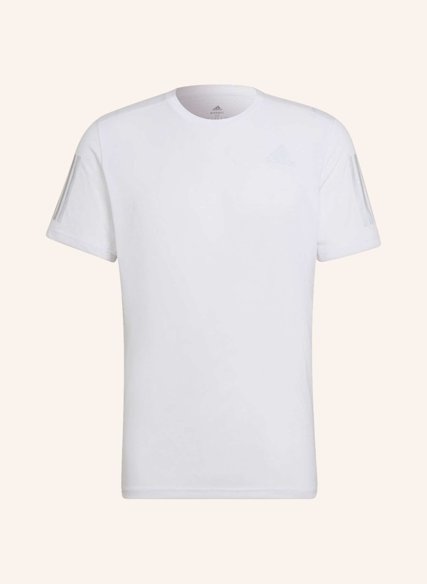 adidas Running shirt OWN THE RUN, Color: WHITE (Image 1)