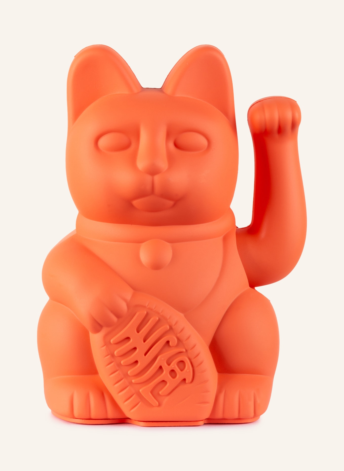 DONKEY Dekofigur LUCKY CAT: ORANGE