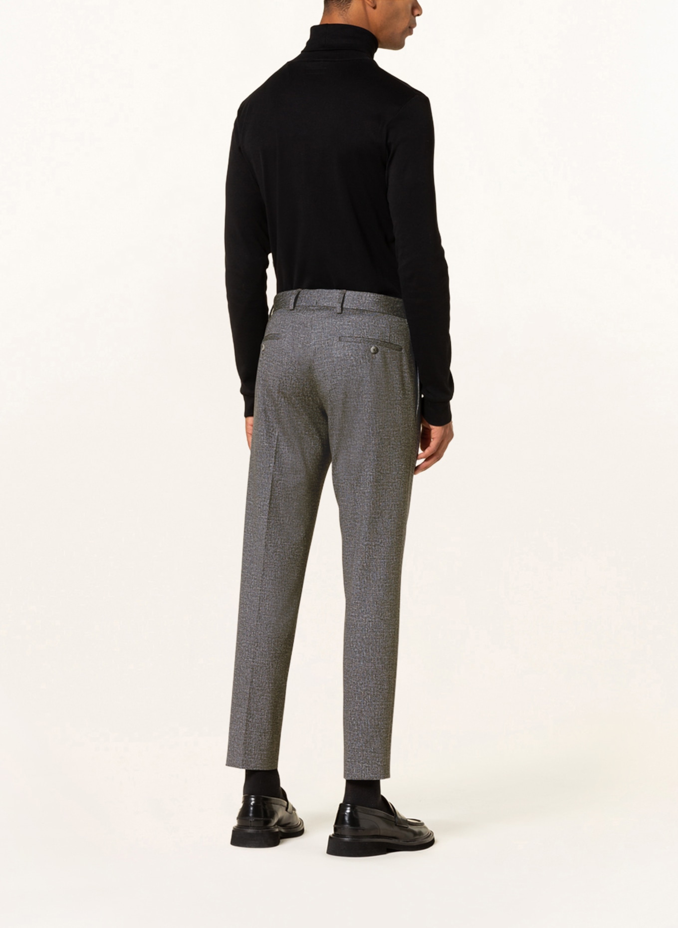STRELLSON Spodnie garniturowe KYND extra slim fit , Kolor: 031 Medium Grey                031 (Obrazek 4)