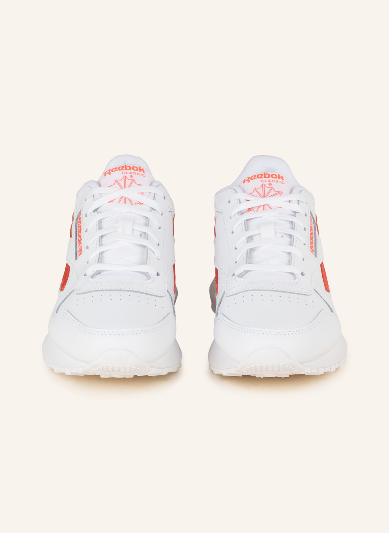 Reebok Sneakers CLASSIC, Color: WHITE/ ORANGE (Image 3)