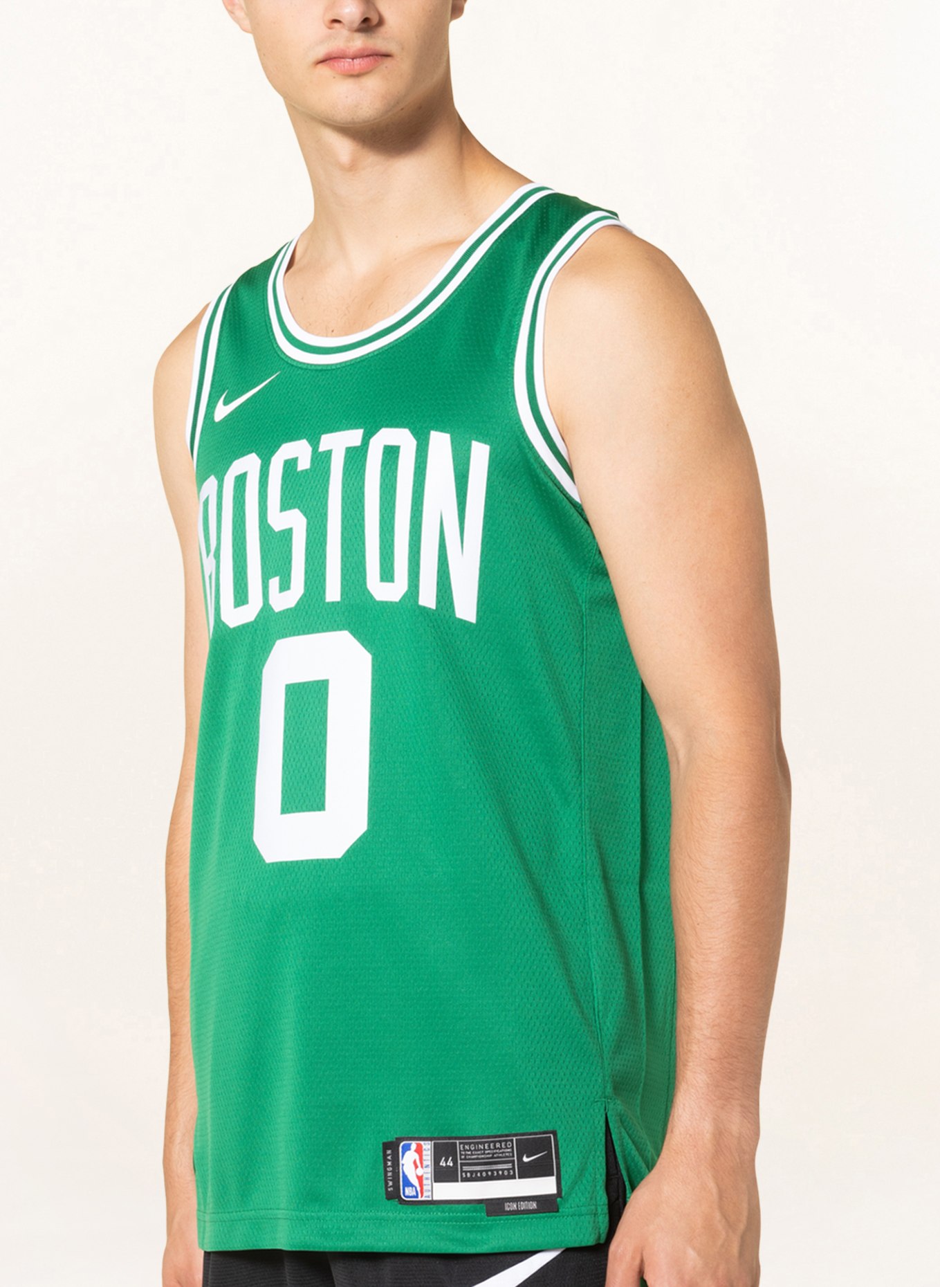 Nike Basketball jersey SWINGMAN, Color: GREEN/ WHITE (Image 4)