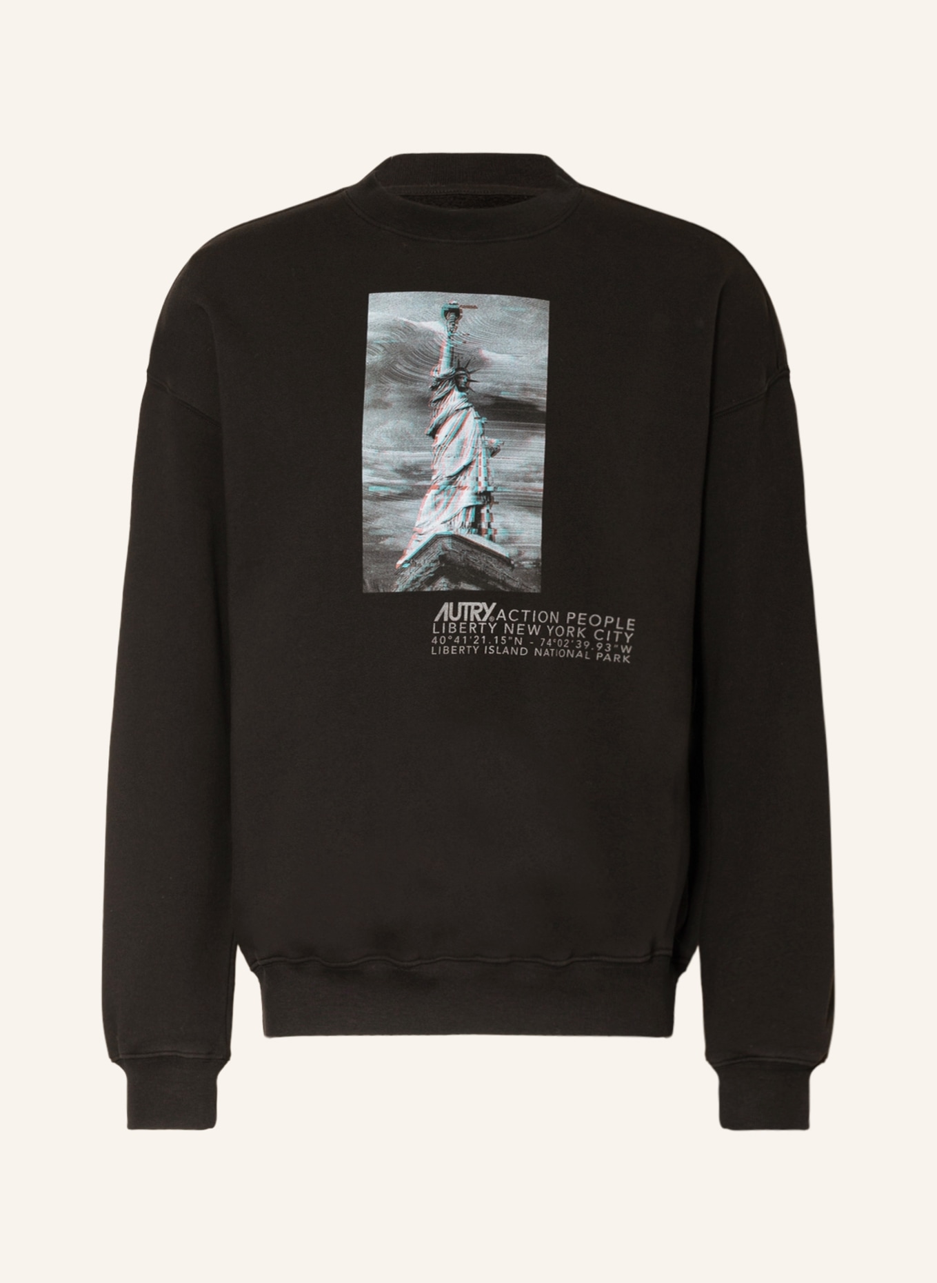 AUTRY Sweatshirt, Color: BLACK (Image 1)
