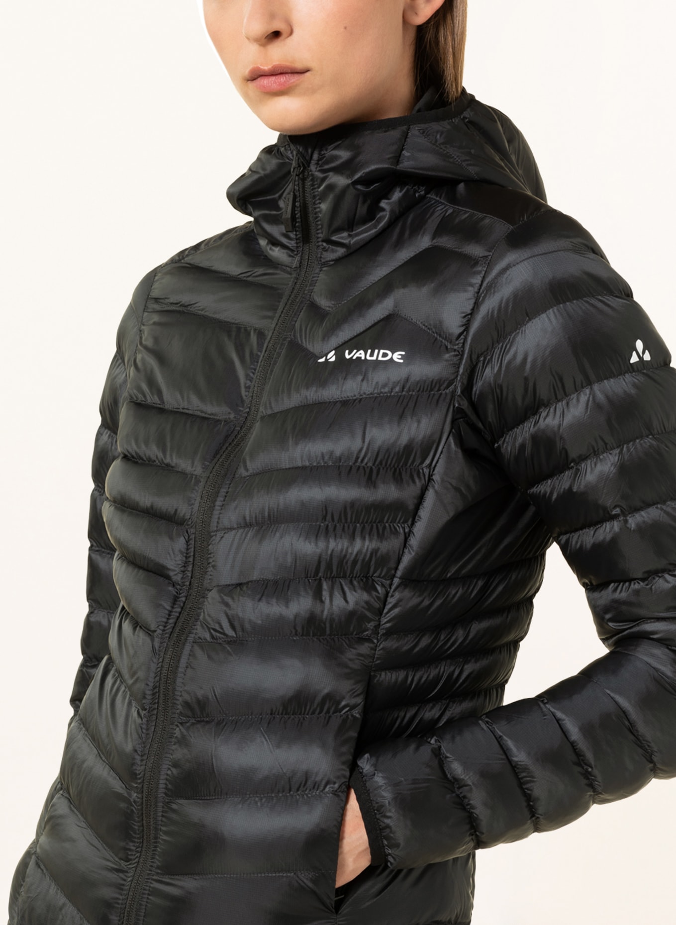 VAUDE Quilted jacket BATURA, Color: BLACK (Image 5)