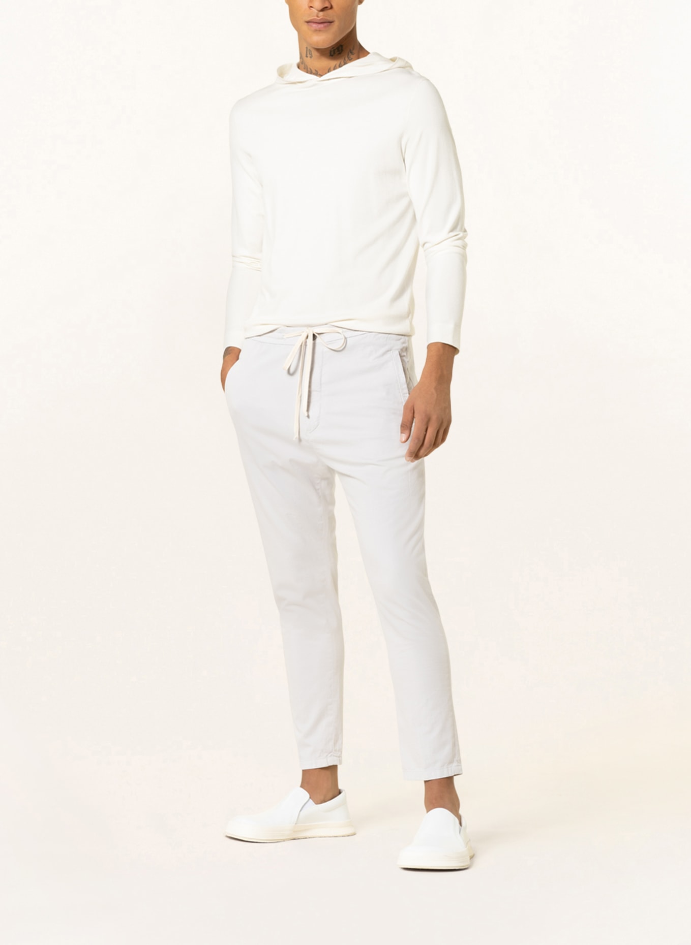DRYKORN Spodnie JEGER w stylu dresowym extra slim fit, Kolor: SZARONIEBIESKI (Obrazek 2)
