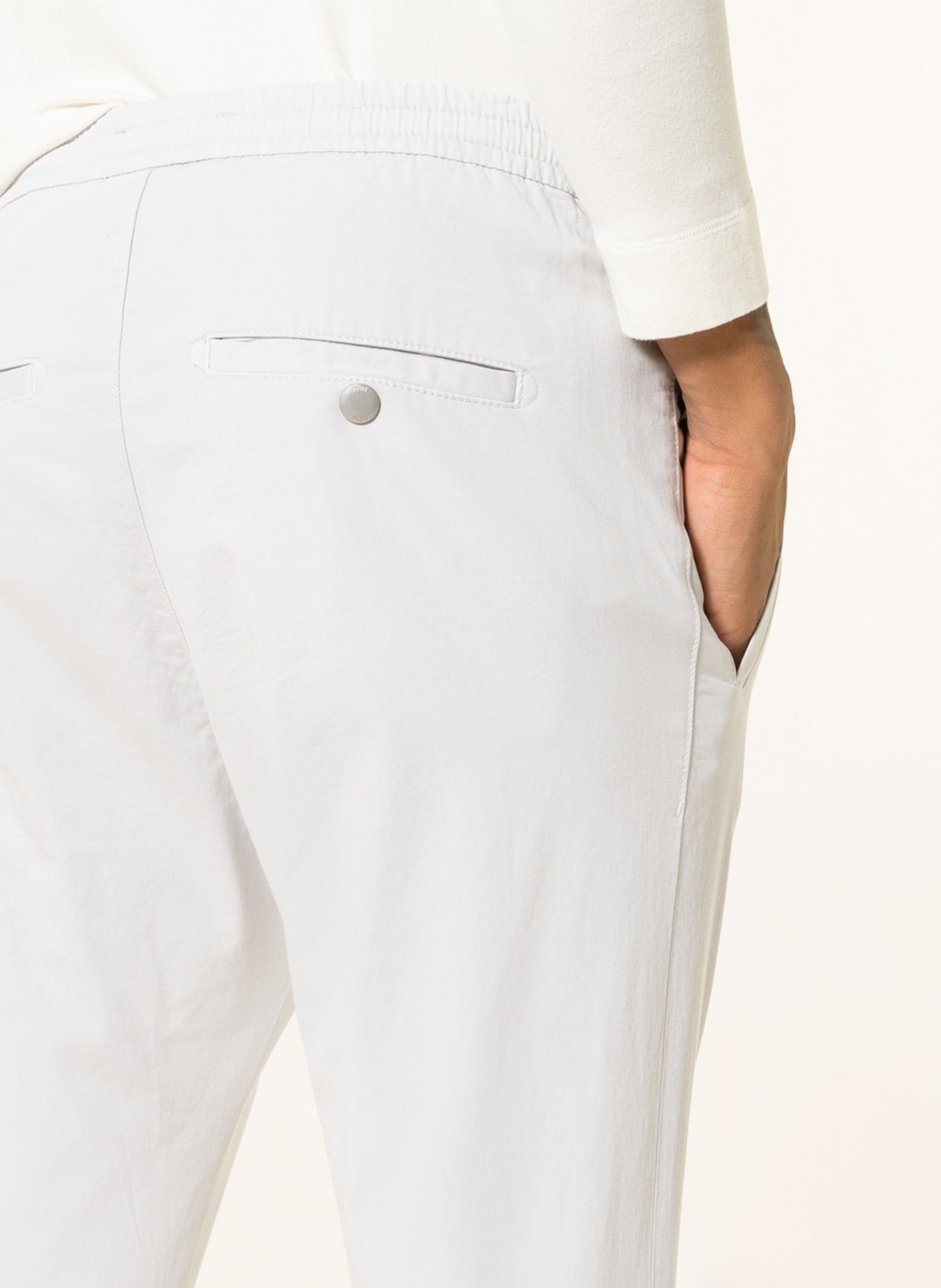 DRYKORN Spodnie JEGER w stylu dresowym extra slim fit, Kolor: SZARONIEBIESKI (Obrazek 5)
