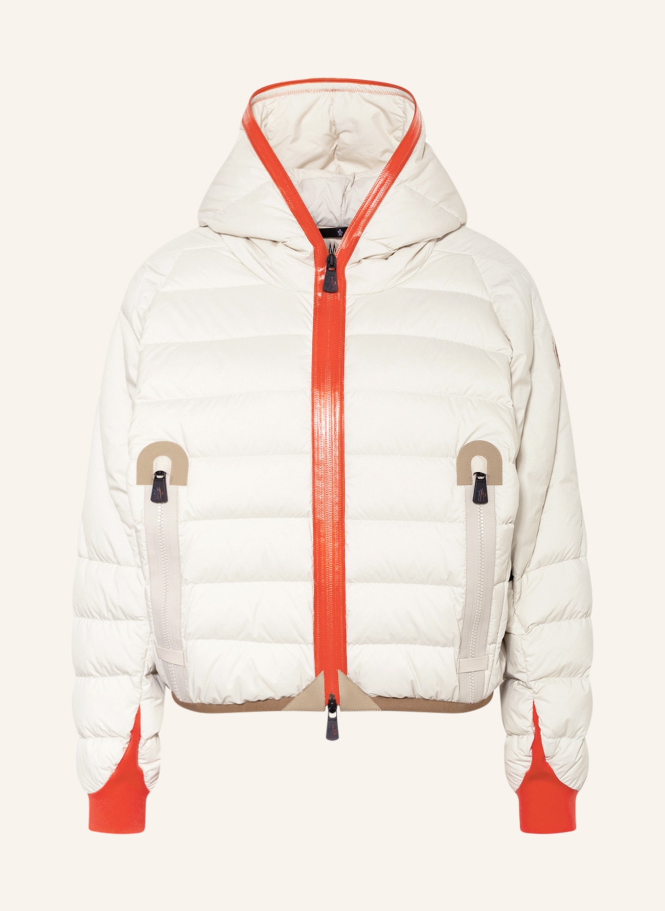 MONCLER GRENOBLE Lightweight down jacket SIERRE, Color: CREAM (Image 1)