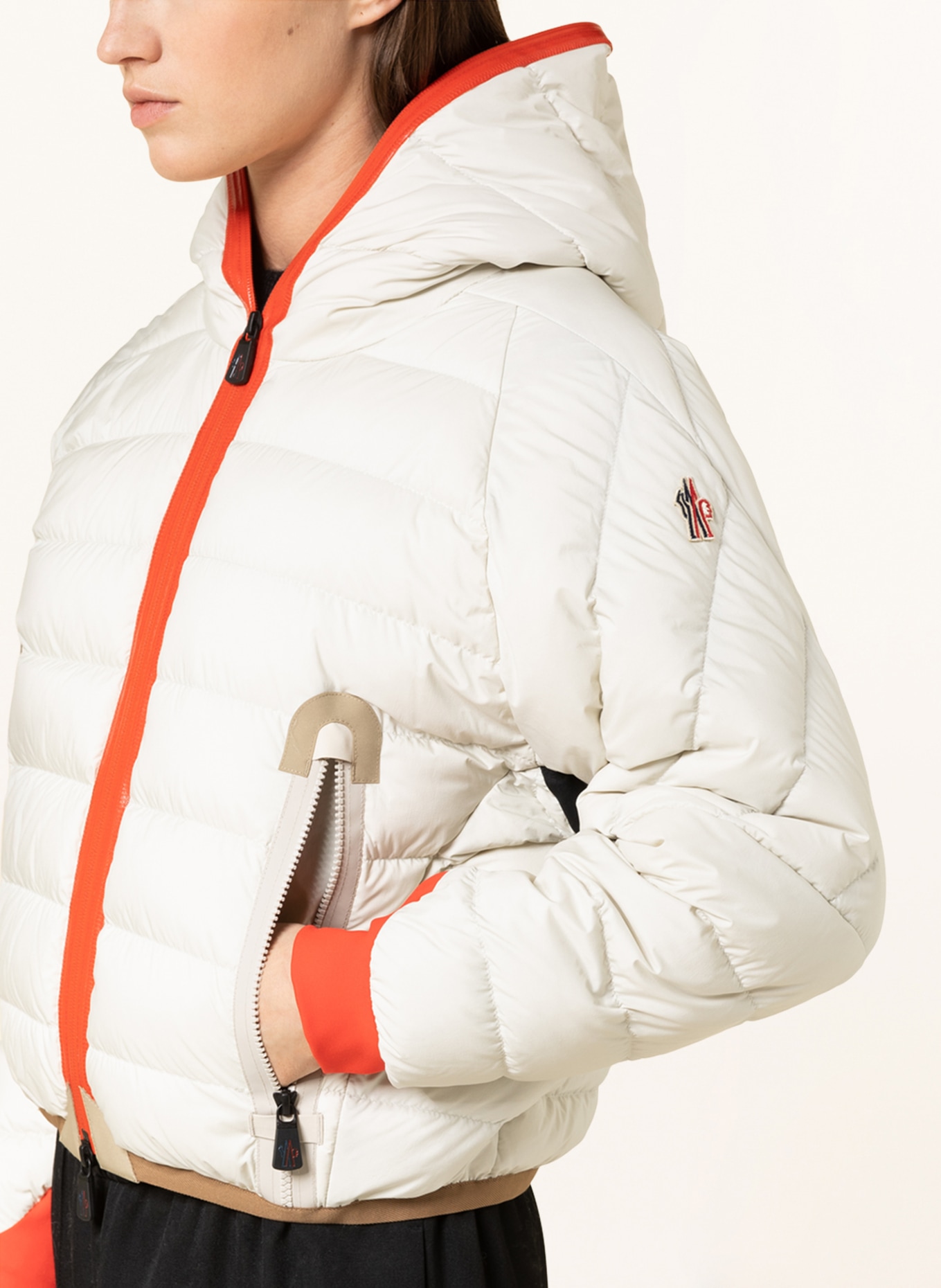 MONCLER GRENOBLE Lightweight down jacket SIERRE, Color: CREAM (Image 5)