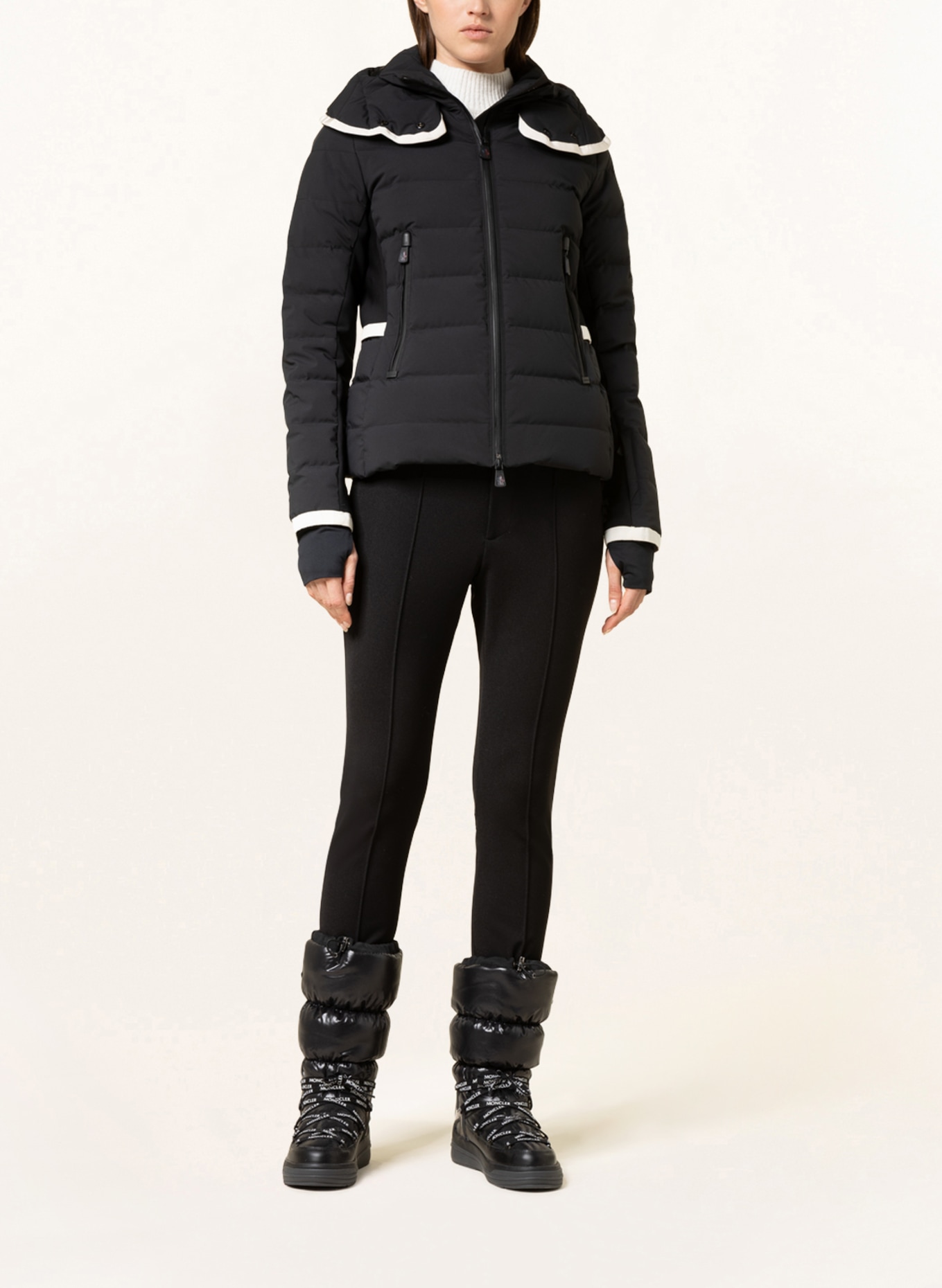 MONCLER GRENOBLE Down ski jacket LAMOURA, Color: BLACK (Image 2)