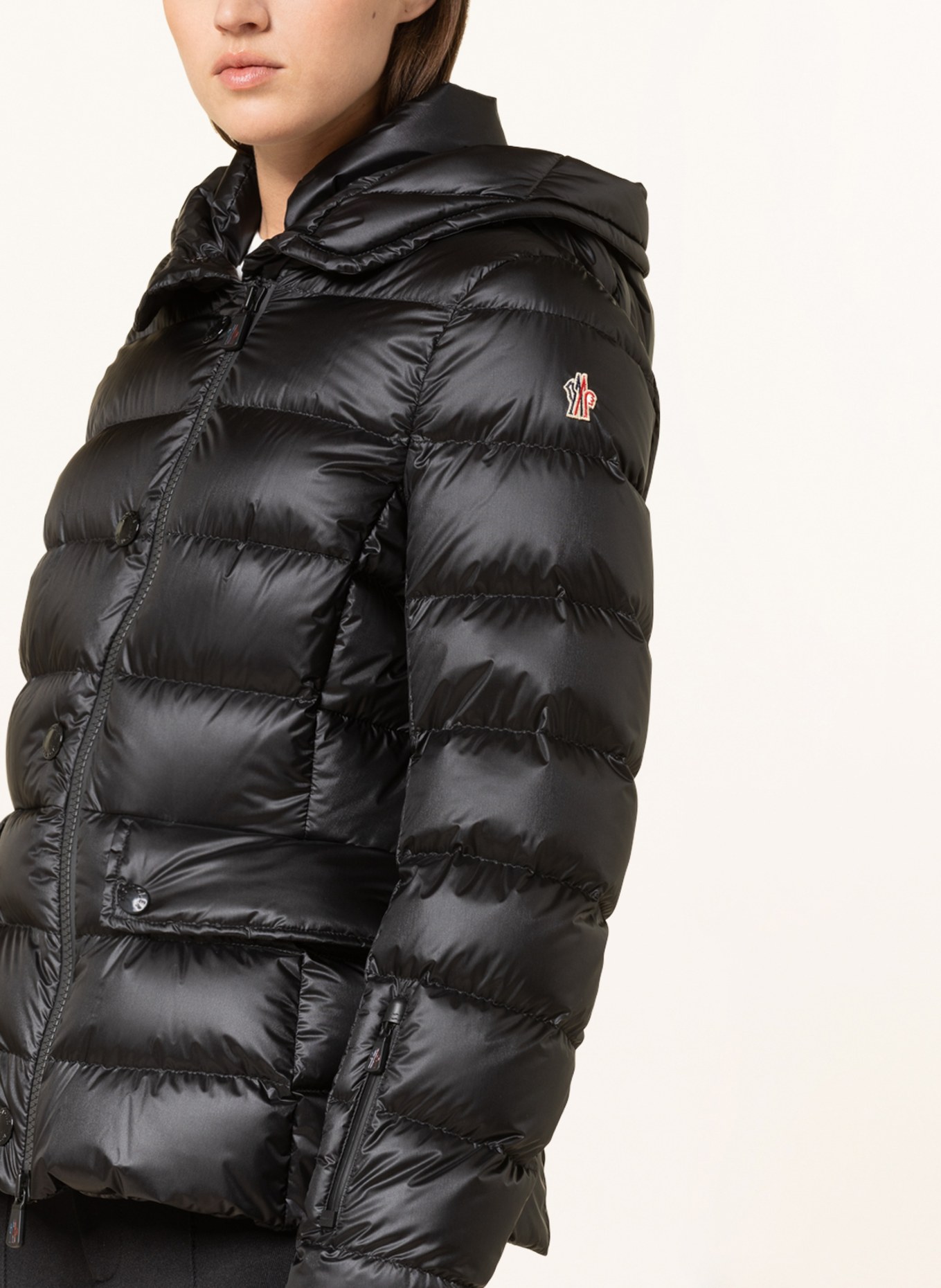 MONCLER GRENOBLE Down ski jacket ARMONIQUE, Color: BLACK (Image 5)
