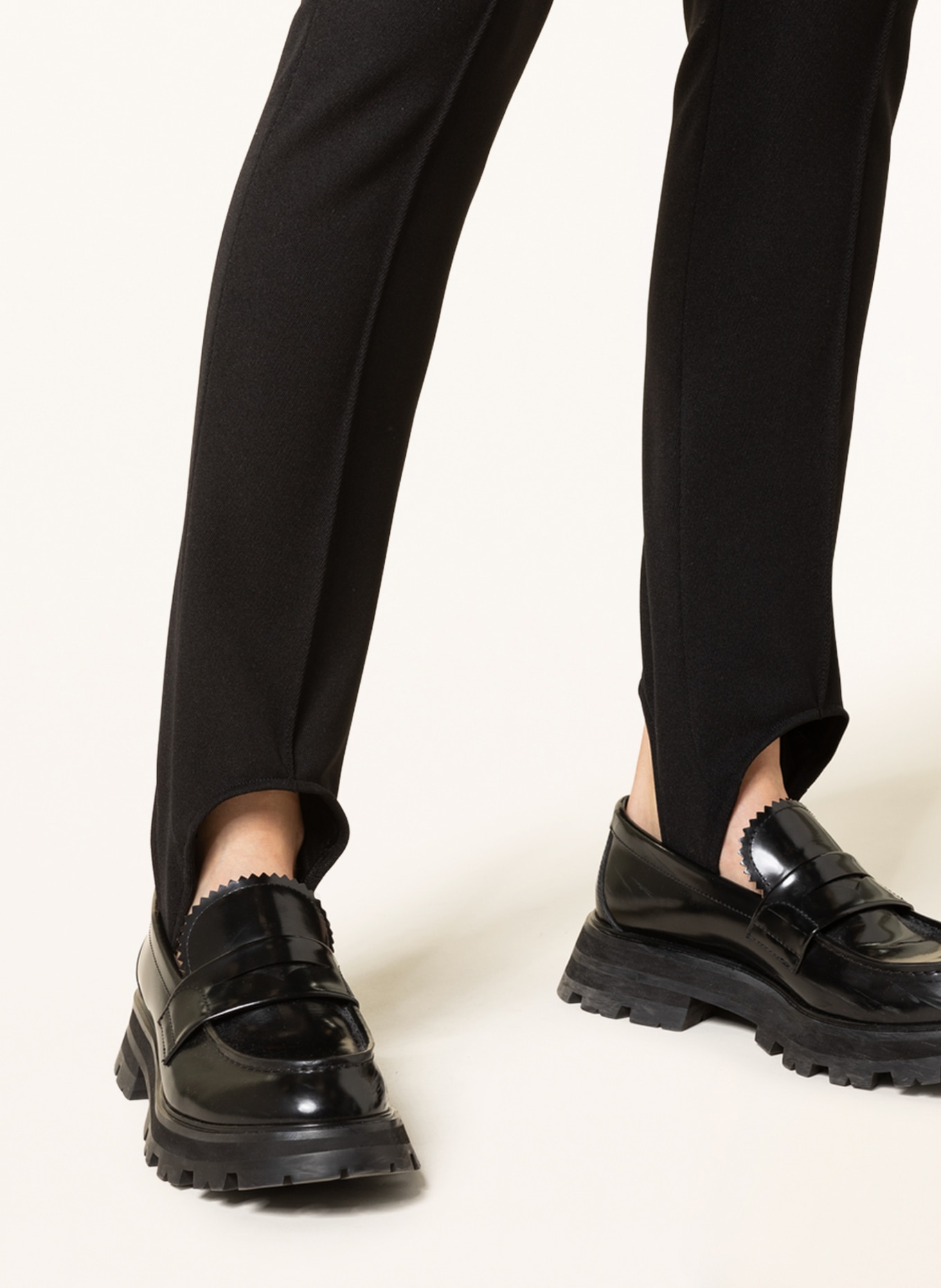 MONCLER GRENOBLE Stirrup ski pants, Color: BLACK (Image 5)
