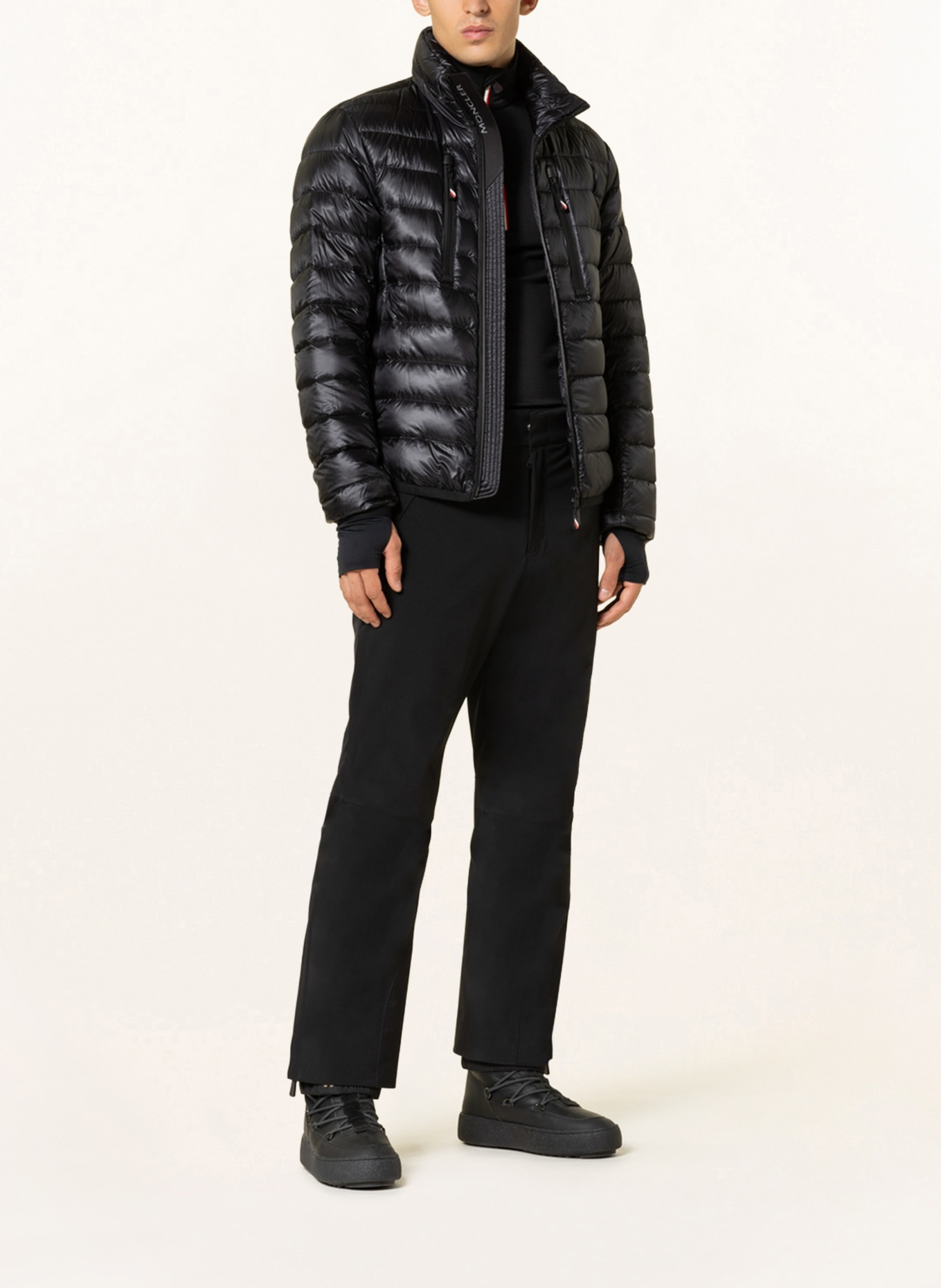 MONCLER GRENOBLE Lightweight down jacket HERS, Color: BLACK (Image 2)
