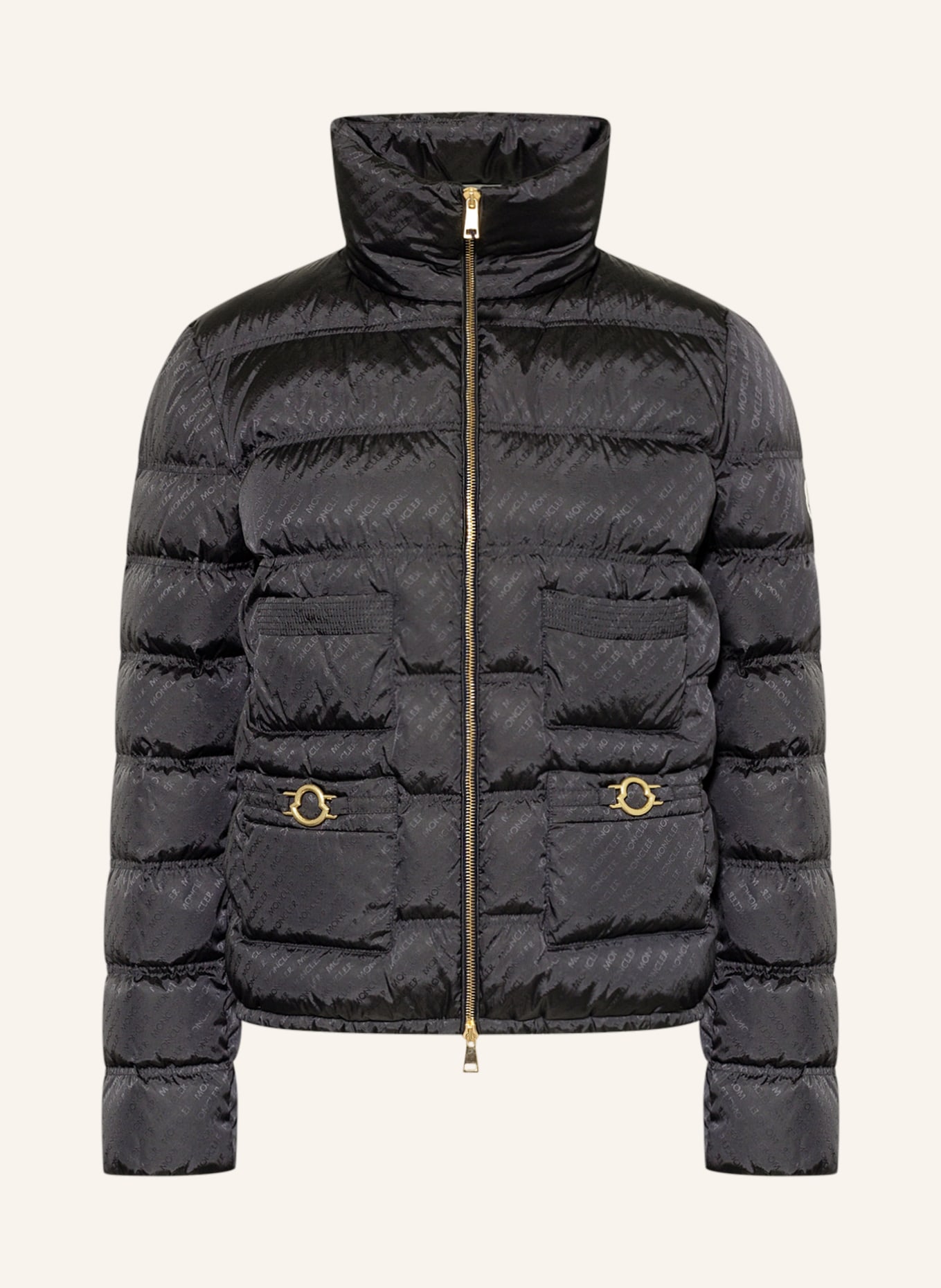 MONCLER Down jacket FER, Color: BLACK (Image 1)