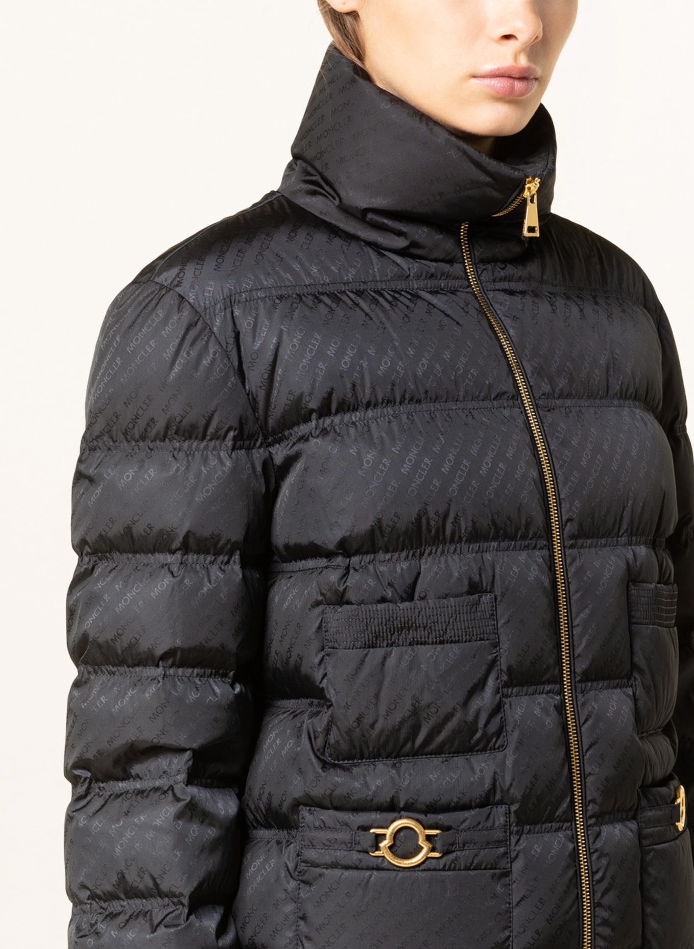 MONCLER Down jacket FER, Color: BLACK (Image 5)
