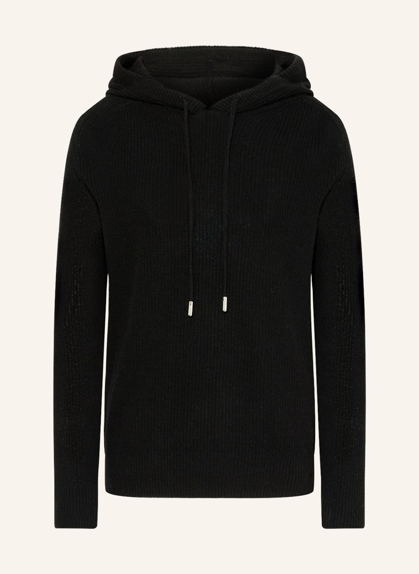MONCLER Knit hoodie, Color: BLACK (Image 1)
