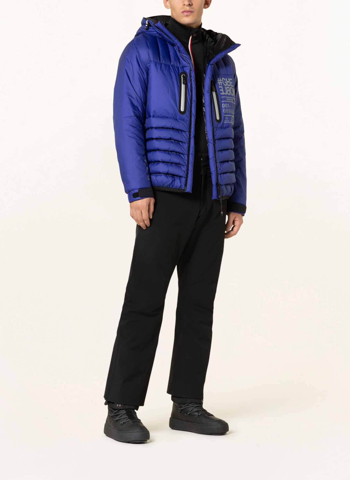 MONCLER GRENOBLE Down jacket MONTHEY, Color: BLUE (Image 2)