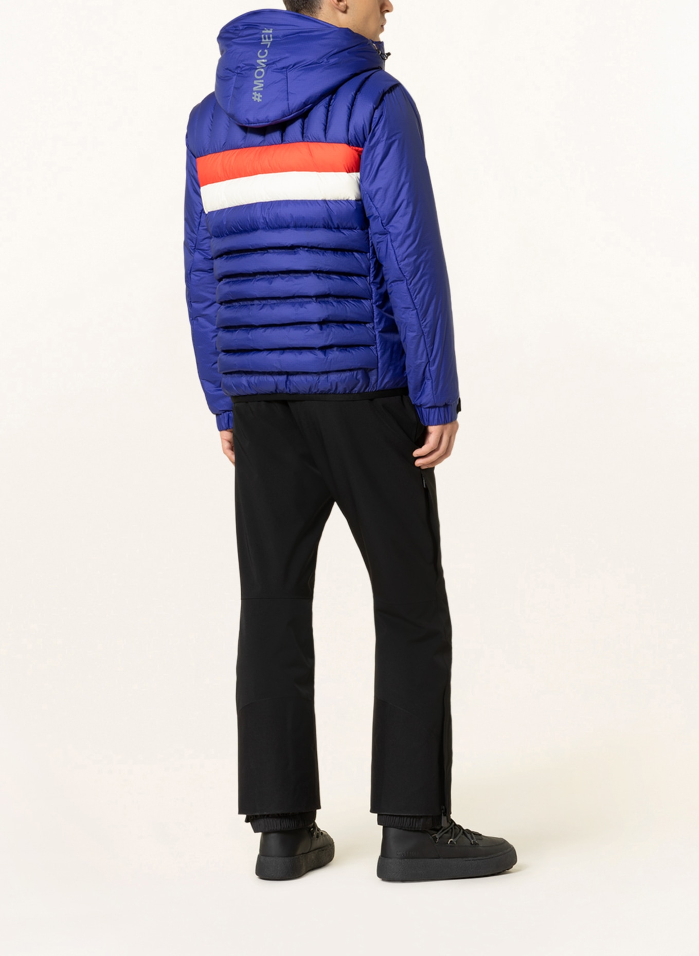 MONCLER GRENOBLE Down jacket MONTHEY, Color: BLUE (Image 3)