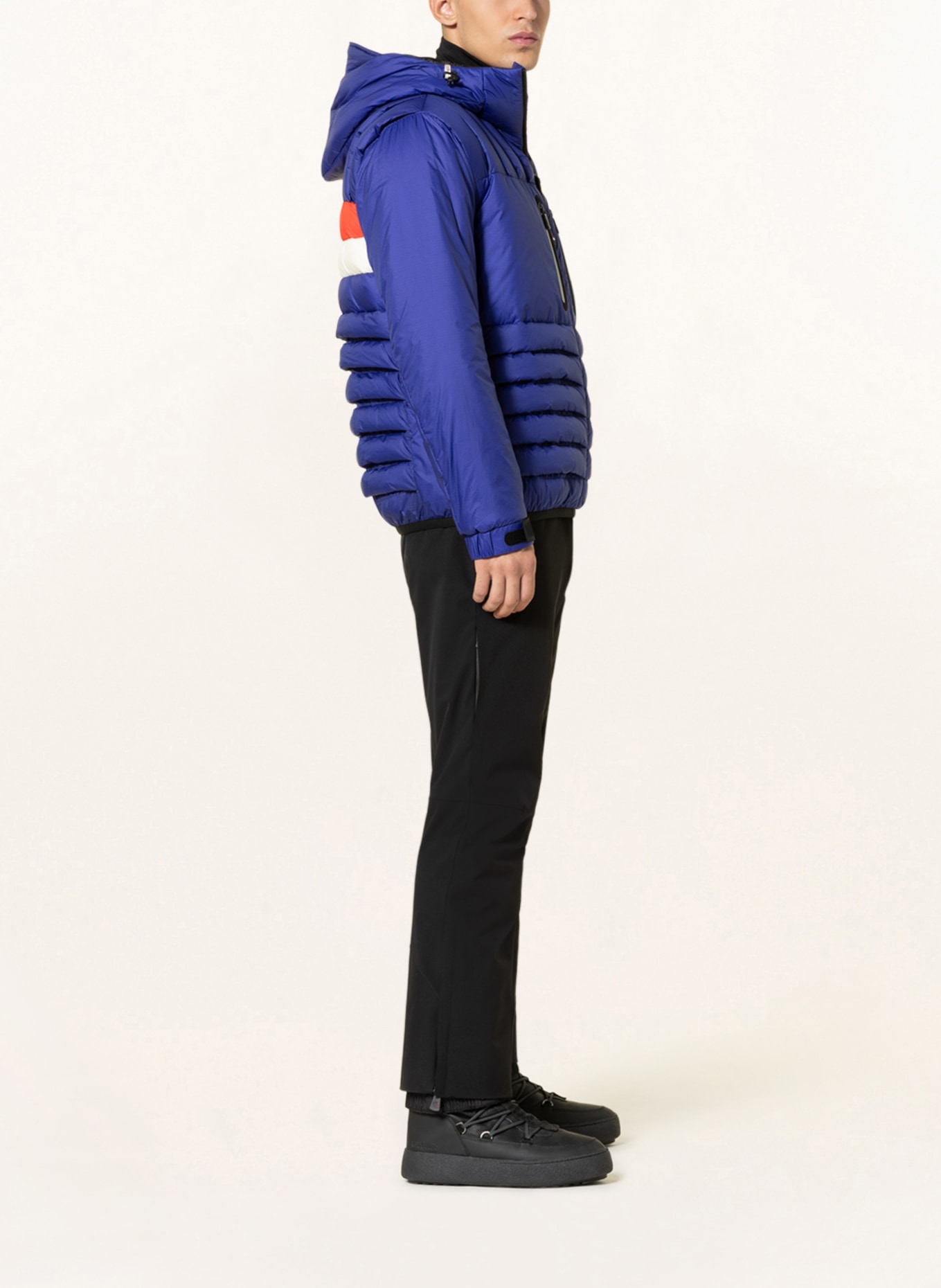 MONCLER GRENOBLE Down jacket MONTHEY, Color: BLUE (Image 4)