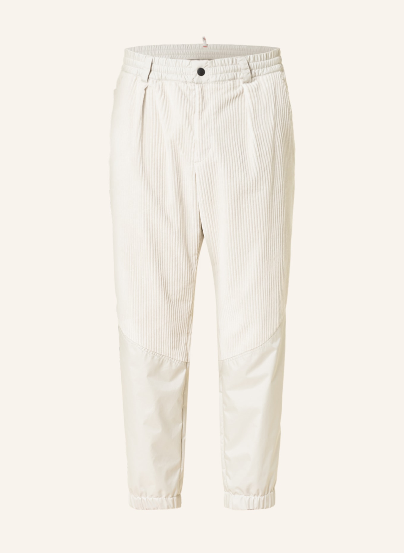MONCLER GRENOBLE Funkční kalhoty ze směsi materiálů , Barva: SVĚTLE ŠEDÁ (Obrázek 1)