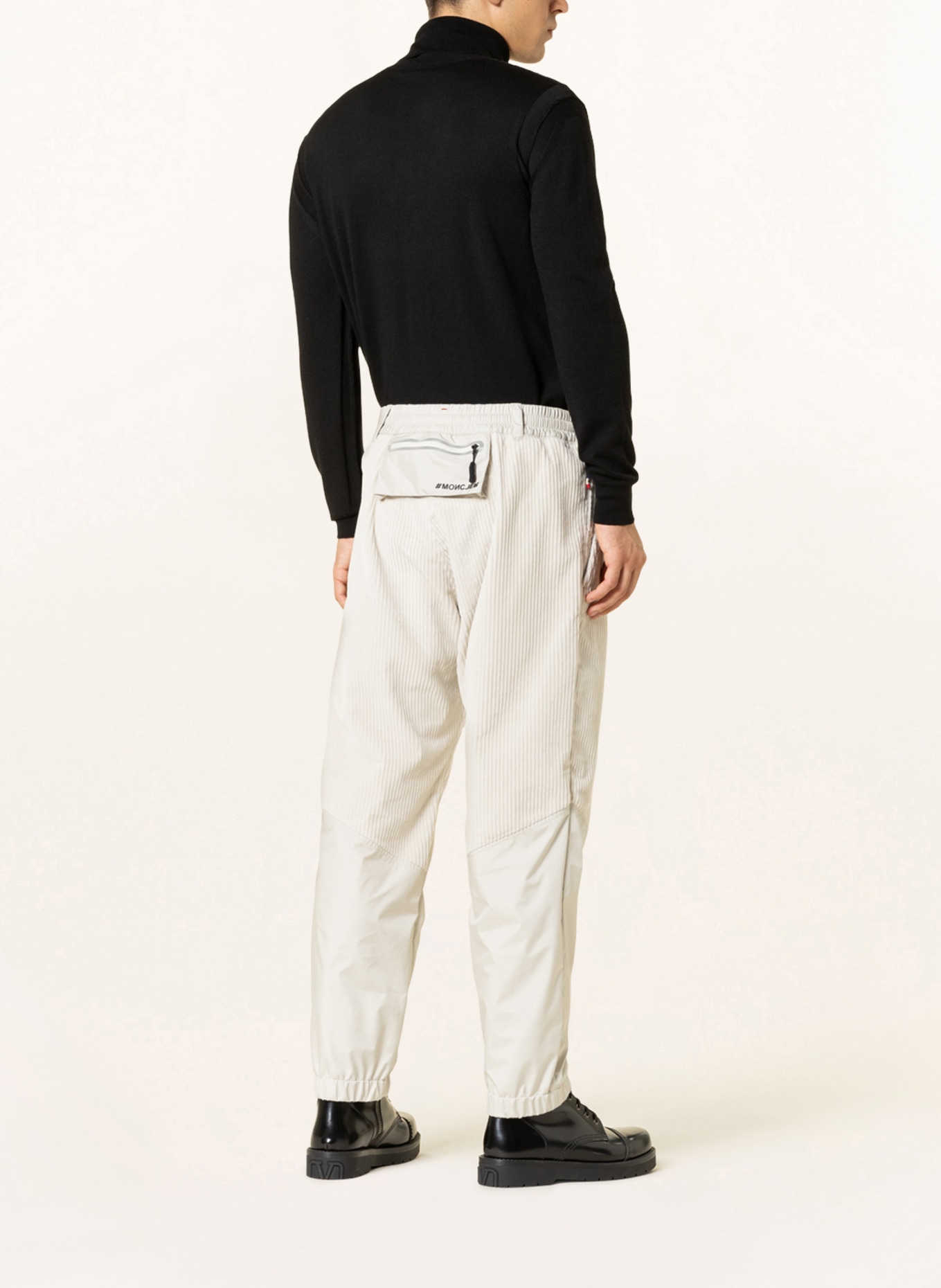 MONCLER GRENOBLE Funkční kalhoty ze směsi materiálů , Barva: SVĚTLE ŠEDÁ (Obrázek 3)
