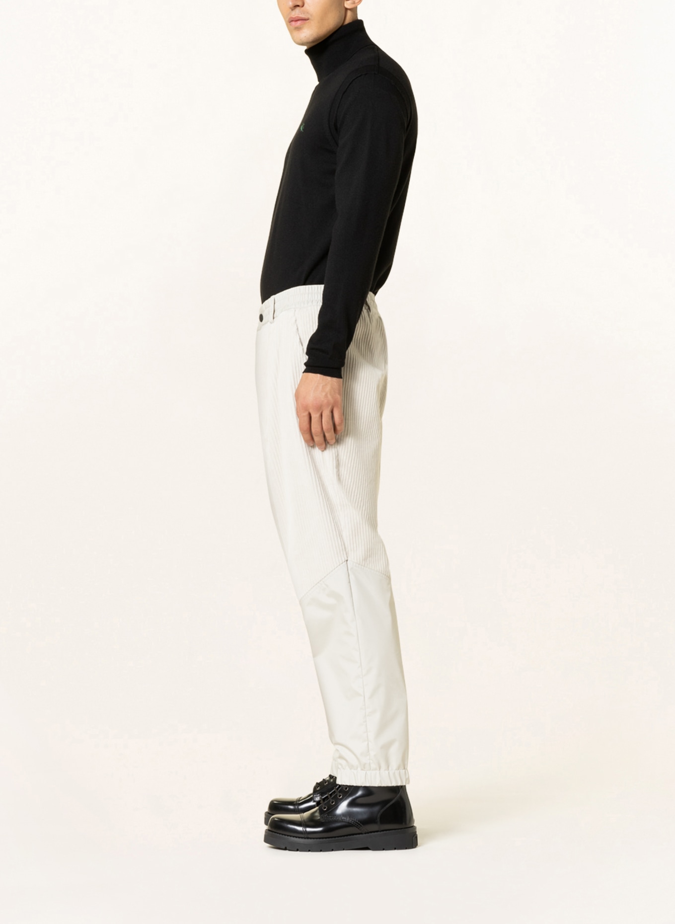 MONCLER GRENOBLE Funkční kalhoty ze směsi materiálů , Barva: SVĚTLE ŠEDÁ (Obrázek 4)