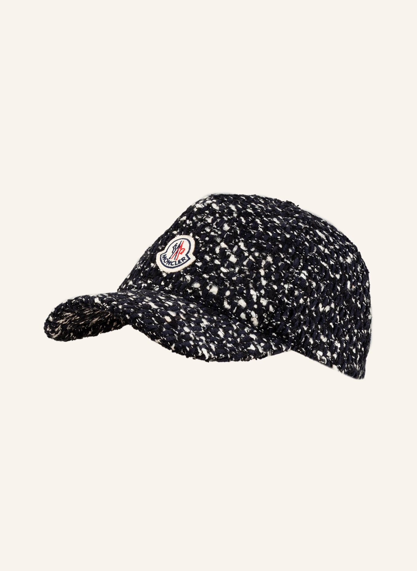MONCLER Tweed cap , Color: BLACK (Image 1)