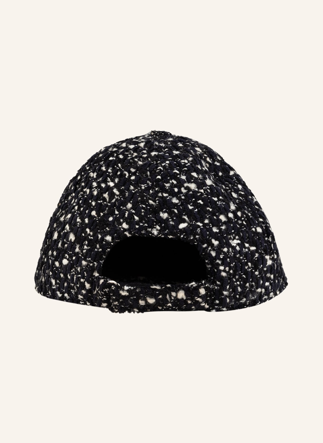 MONCLER Tweed cap , Color: BLACK (Image 3)