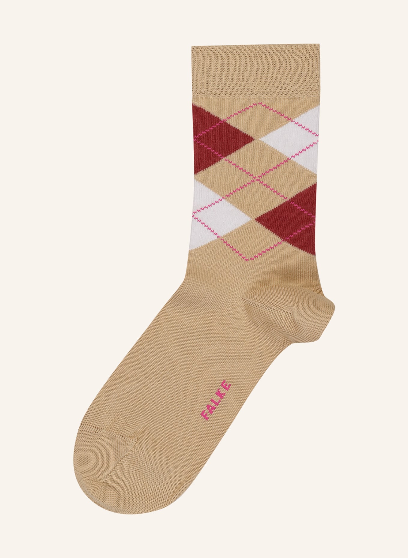 FALKE Ponožky CLASSIC ARGYLE, Barva: 4710 desert (Obrázek 1)