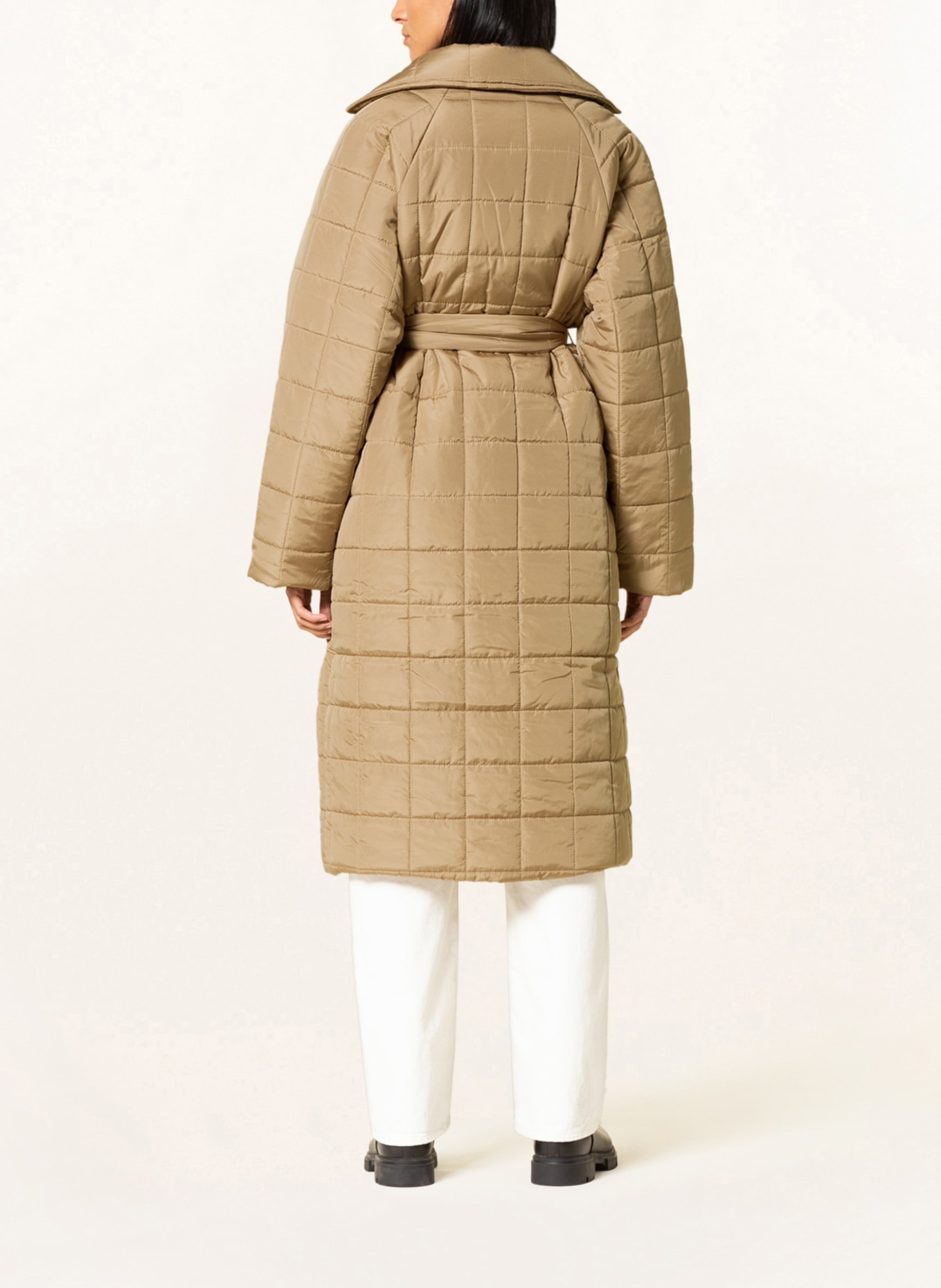 gina tricot Quilted coat YAYA, Color: CAMEL (Image 3)