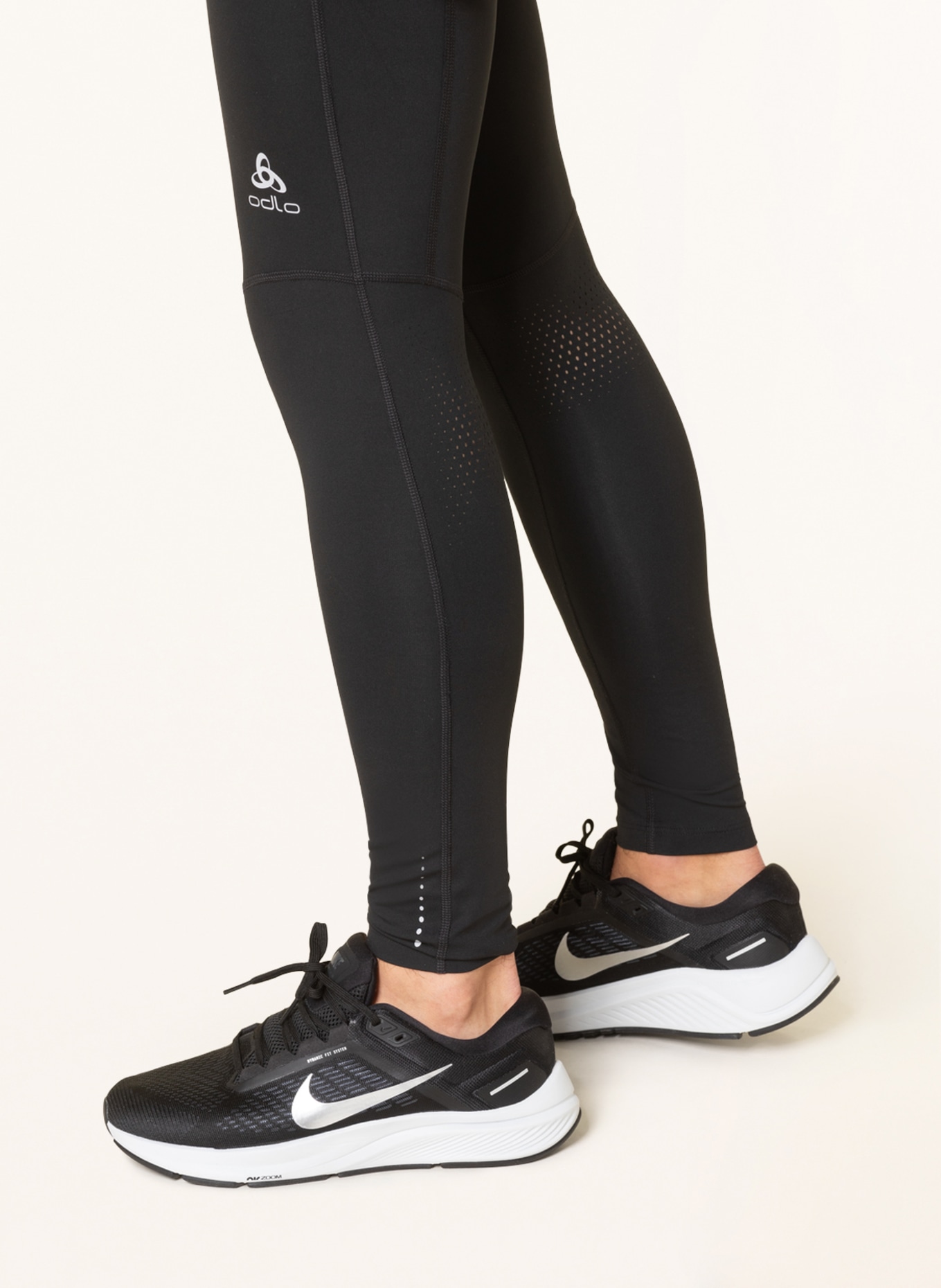 odlo Running tights ZEROWEIGHT, Color: BLACK (Image 5)