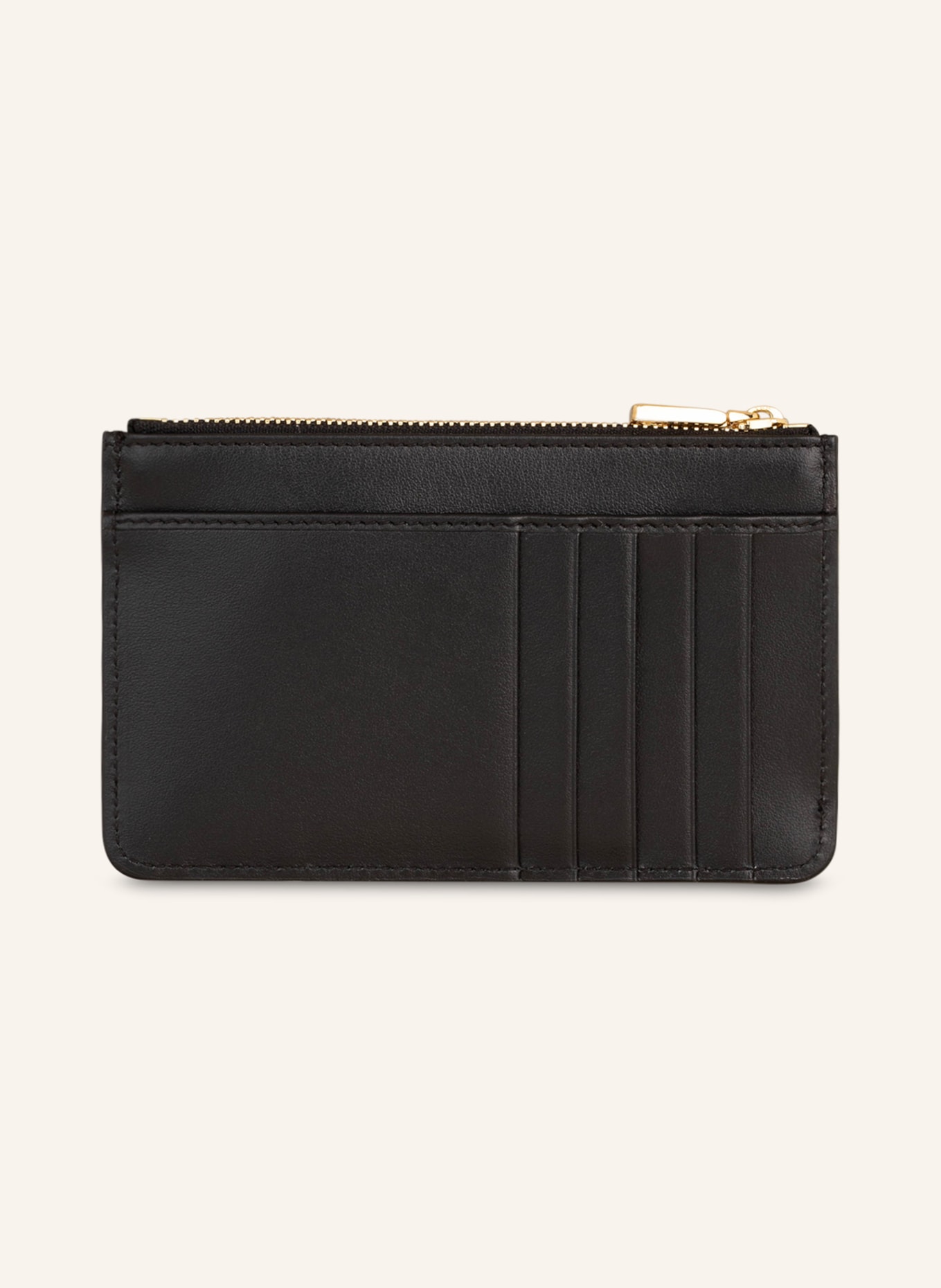DOLCE & GABBANA Card case with coin compartment, Color: BLACK (Image 2)