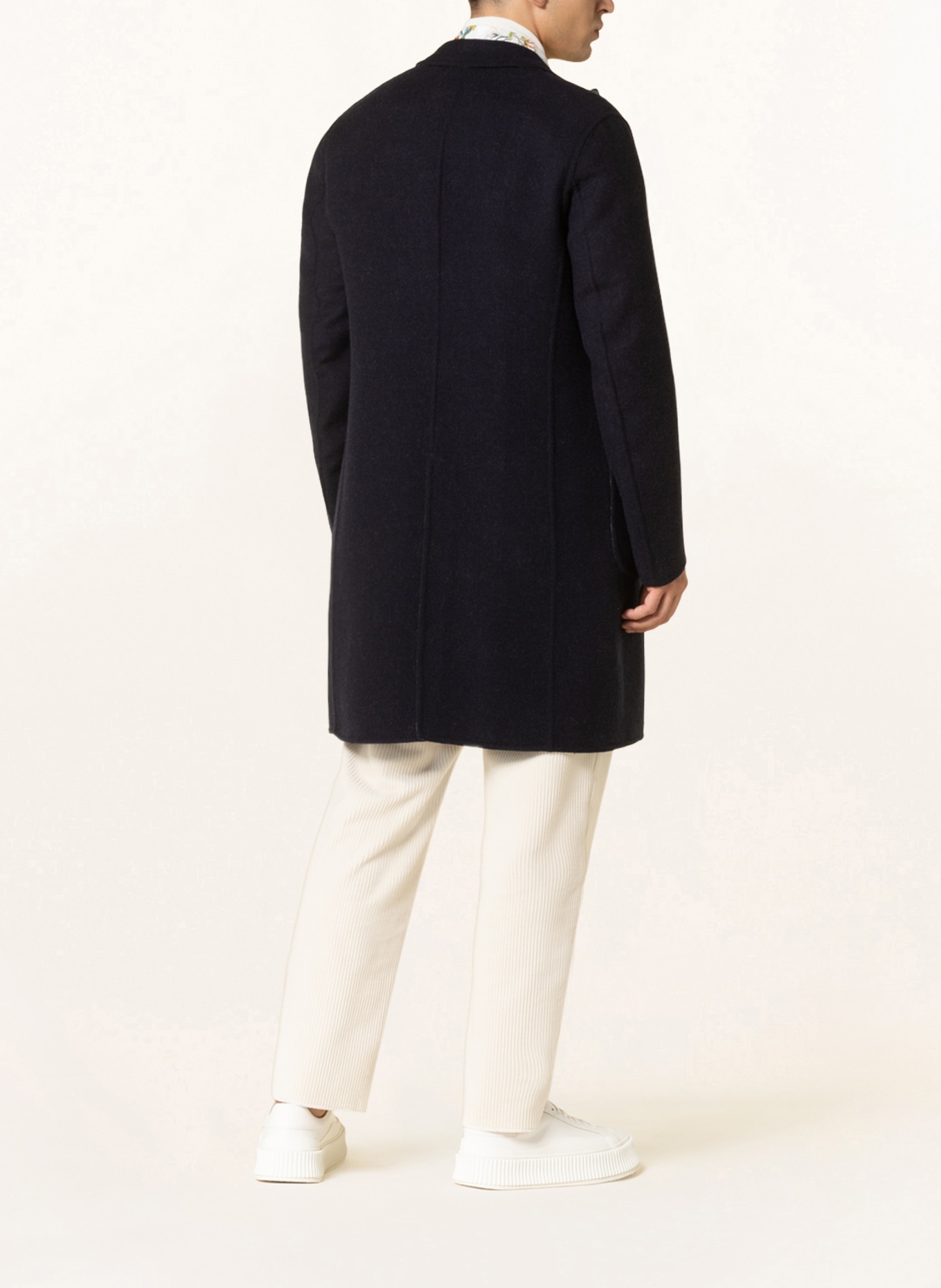 ETRO Reversible wool coat, Color: DARK BLUE (Image 4)