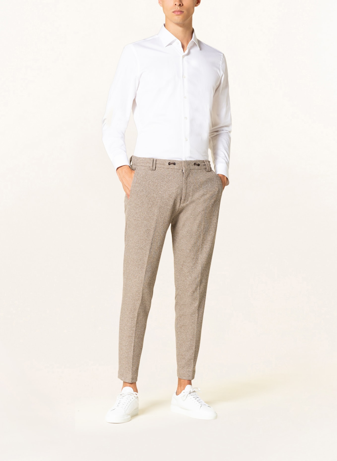CINQUE Spodnie garniturowe CIJUNO extra slim fit , Kolor: 27 DUNKELBRAUN (Obrazek 3)