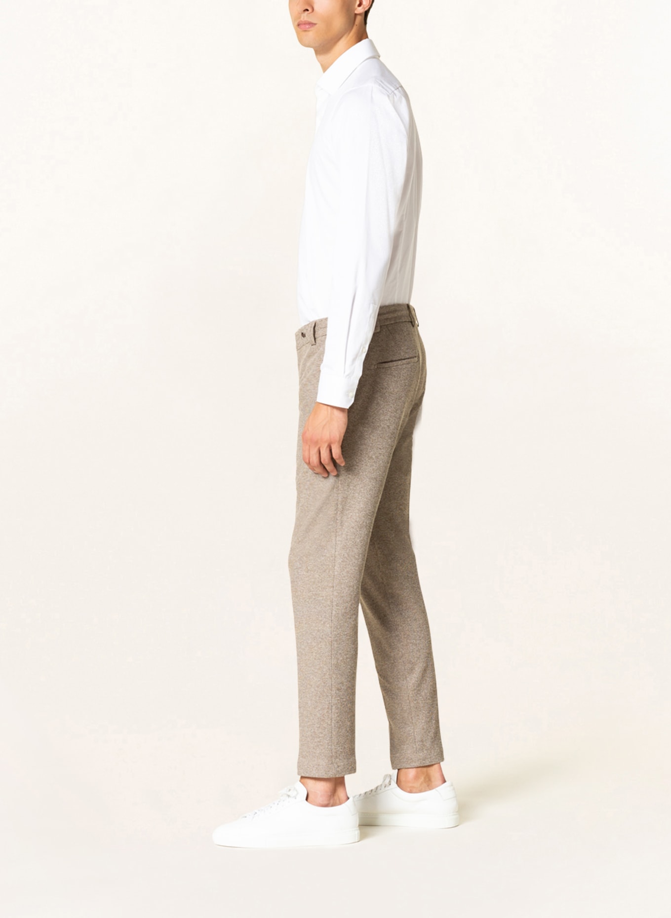 CINQUE Spodnie garniturowe CIJUNO extra slim fit , Kolor: 27 DUNKELBRAUN (Obrazek 5)