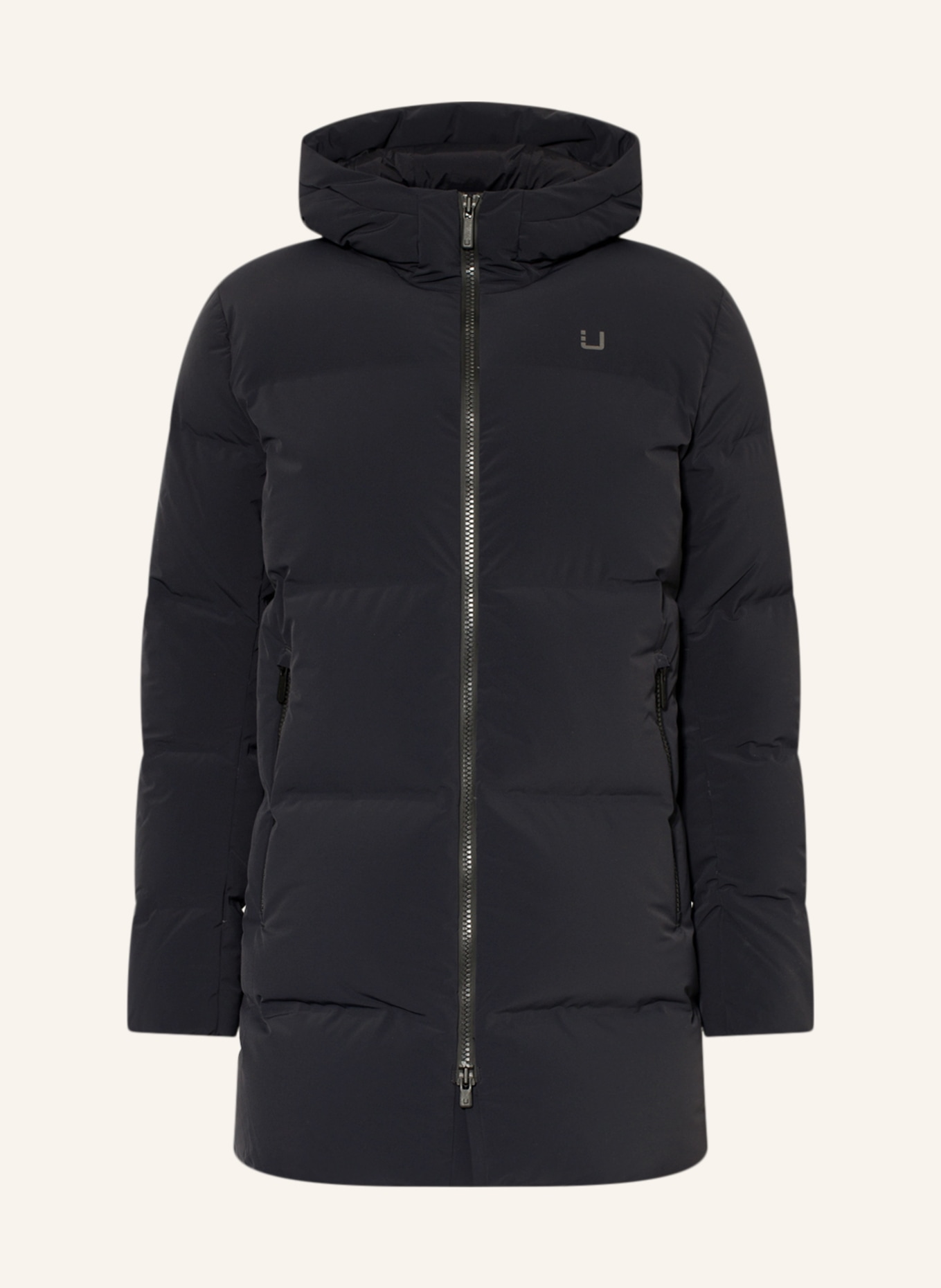 UBR Down jacket, Color: BLACK (Image 1)