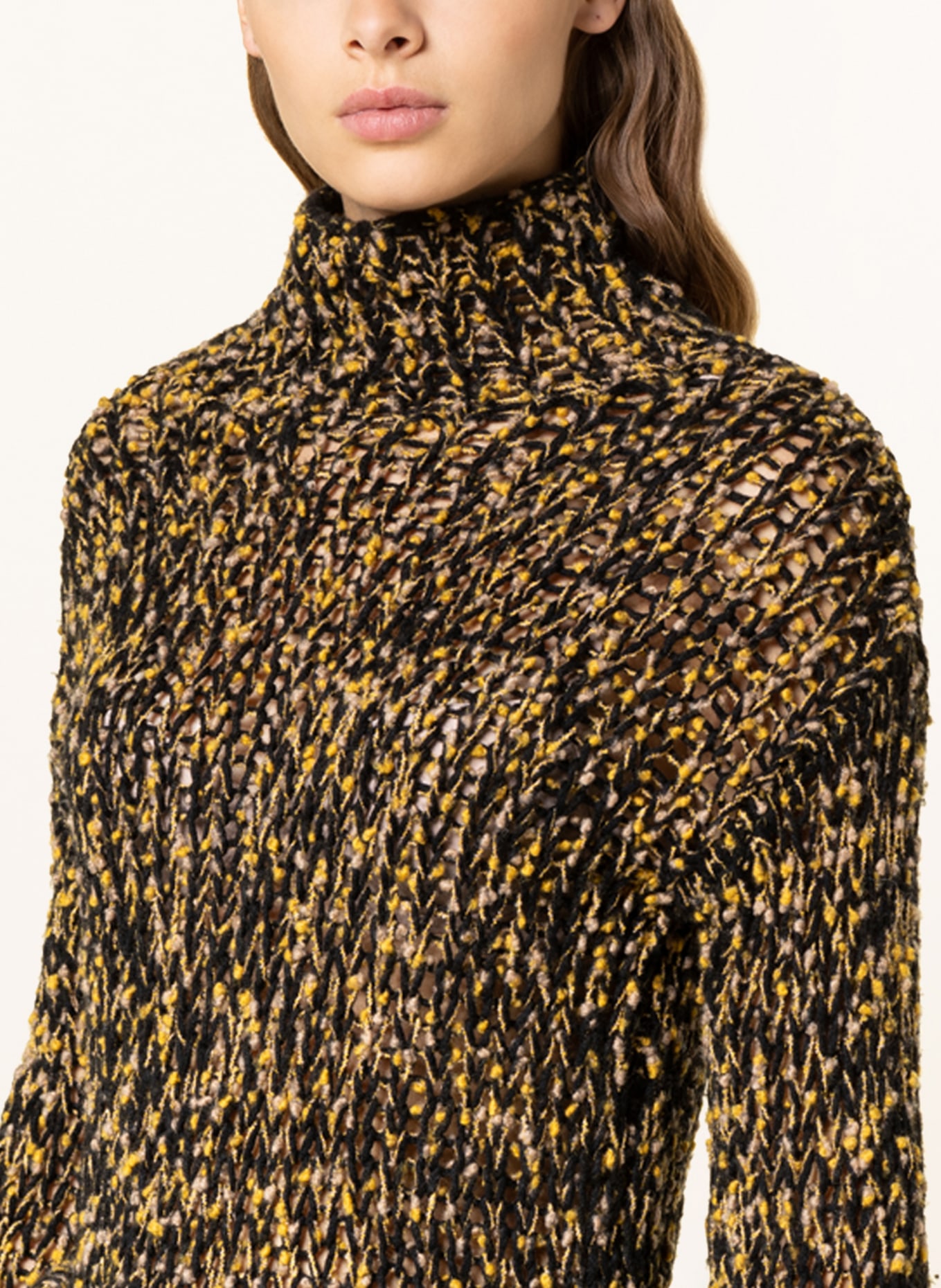 MONCLER GENIUS Sweater, Color: BLACK/ YELLOW (Image 4)