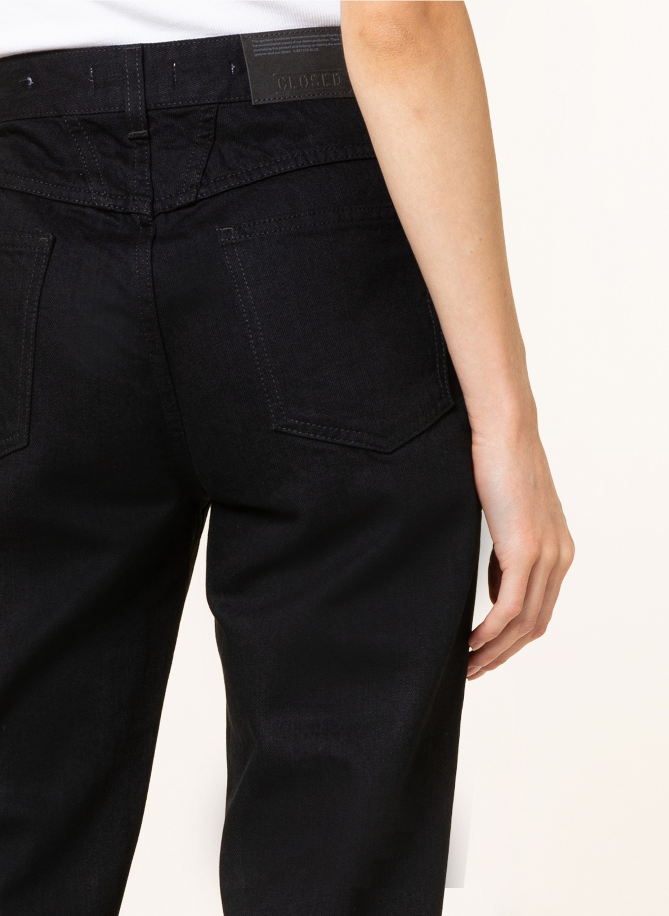 CLOSED Boyfriend jeans PEDAL PUSHER, Color: BLACK (Image 5)