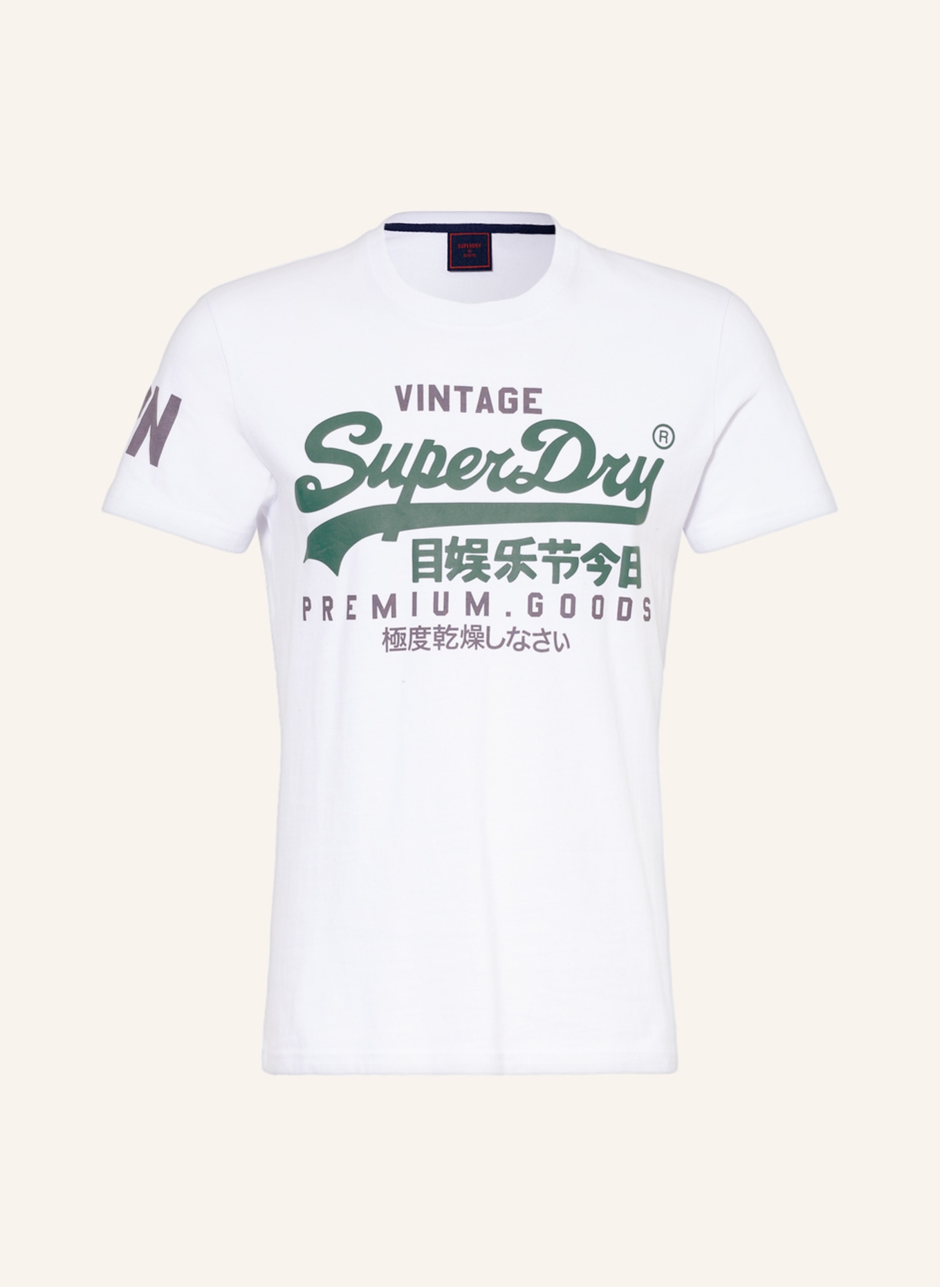 Superdry T-shirt , Color: WHITE (Image 1)