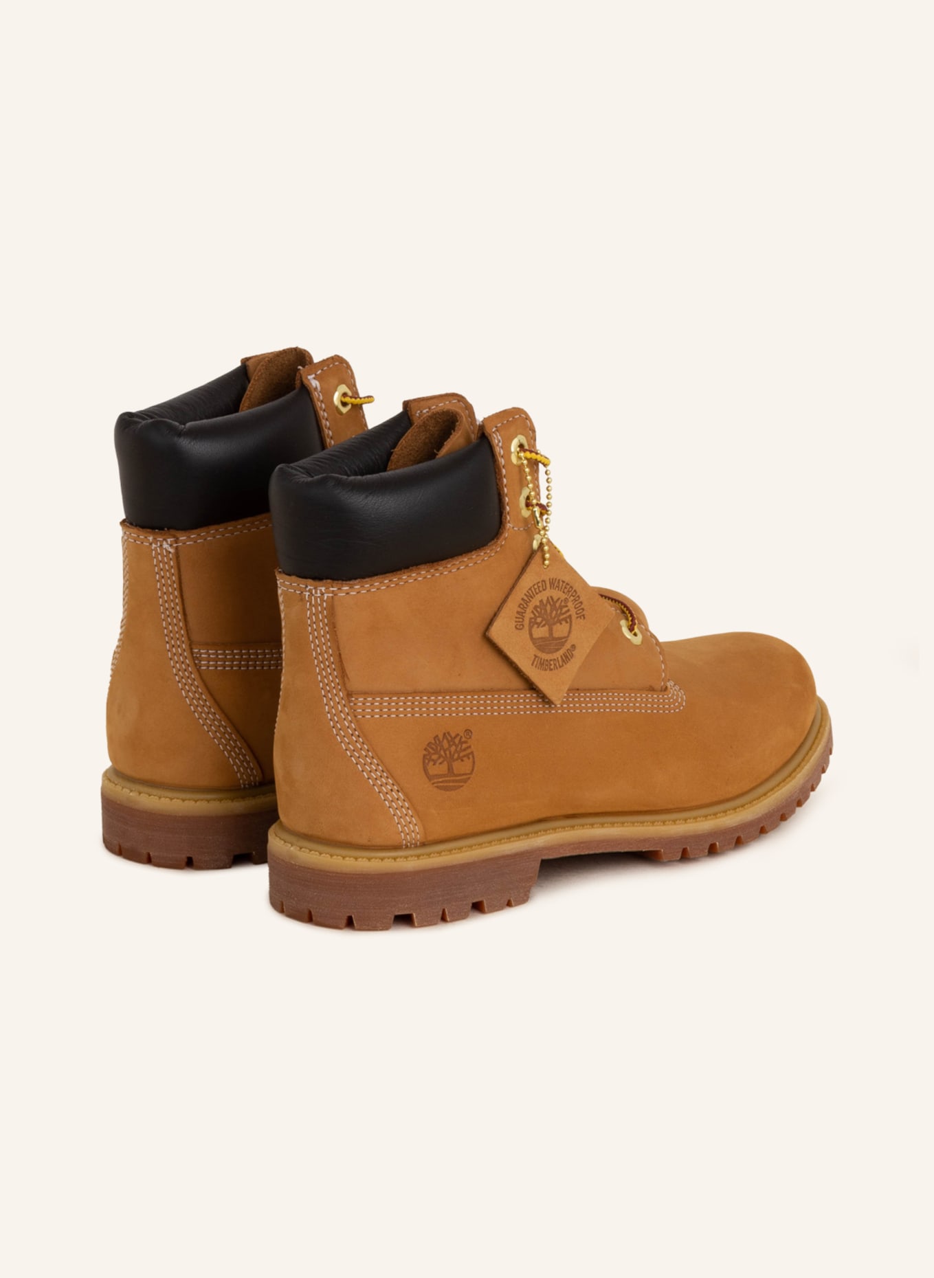 Timberland Lace-up Boots 6 INCH PREMIUM, Color: CAMEL (Image 2)