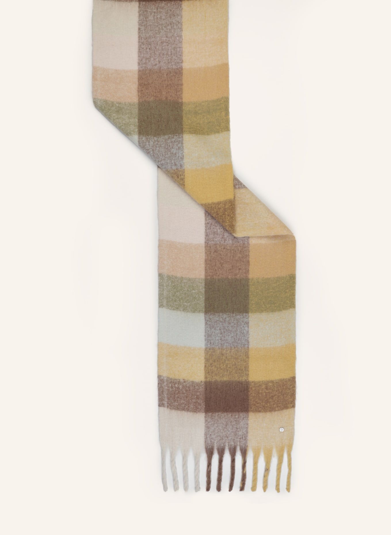 FRAAS Scarf, Color: CAMEL/ LIGHT YELLOW/ CREAM (Image 2)