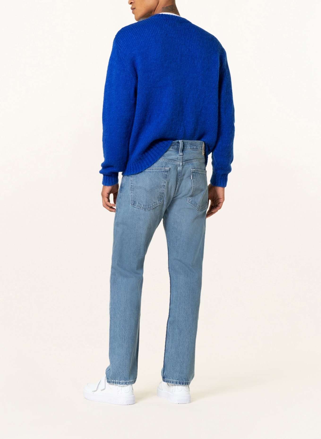 Levi's® Jeans SILVERTAB® Straight Fit, Farbe: 00 Med Indigo - Worn In (Bild 3)