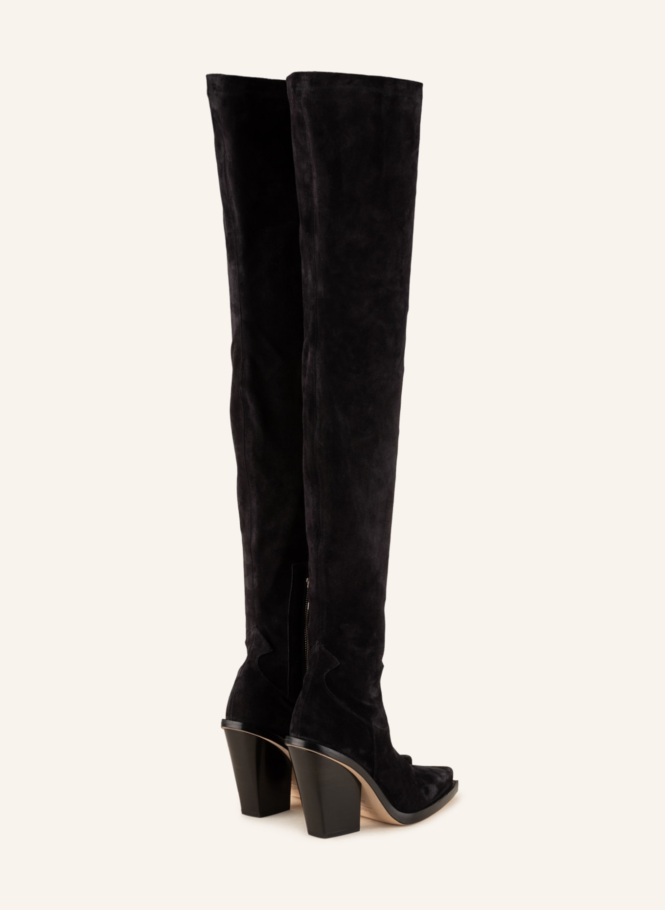 PARIS TEXAS Over the knee boots VEGAS, Color: BLACK (Image 2)
