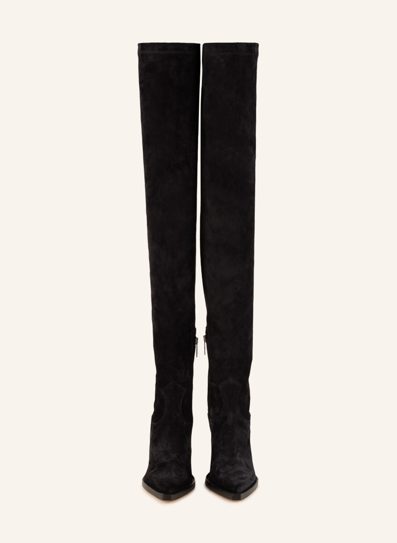PARIS TEXAS Over the knee boots VEGAS, Color: BLACK (Image 3)