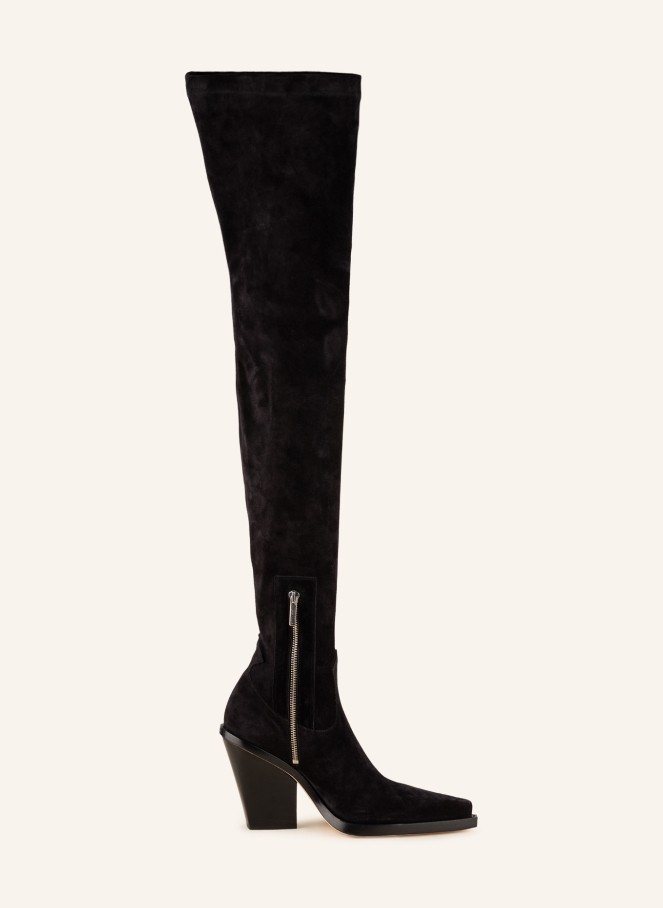 PARIS TEXAS Over the knee boots VEGAS, Color: BLACK (Image 5)