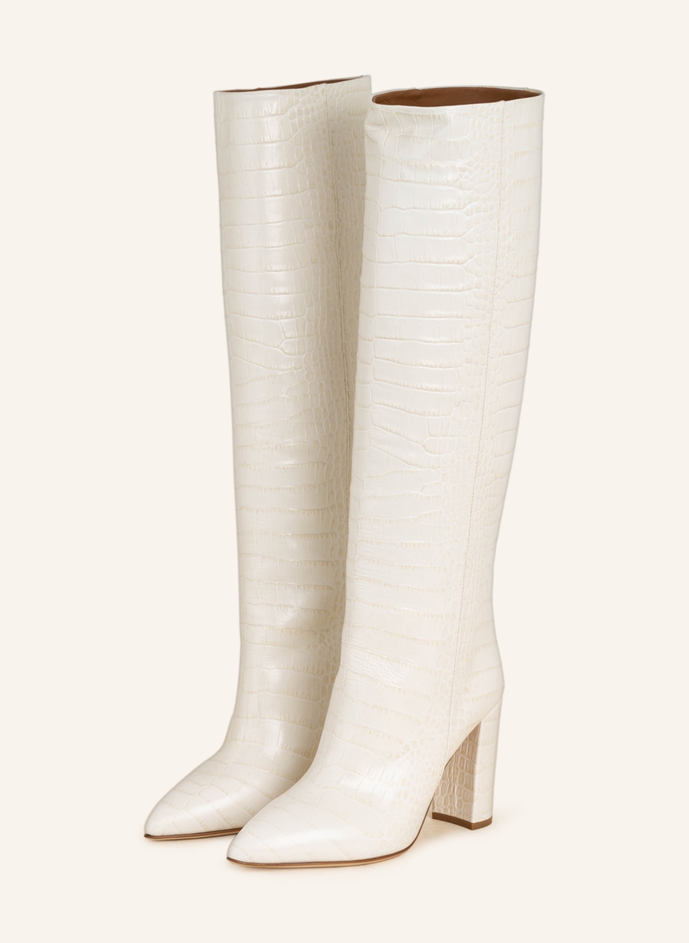 PARIS TEXAS Boots, Color: ECRU (Image 1)