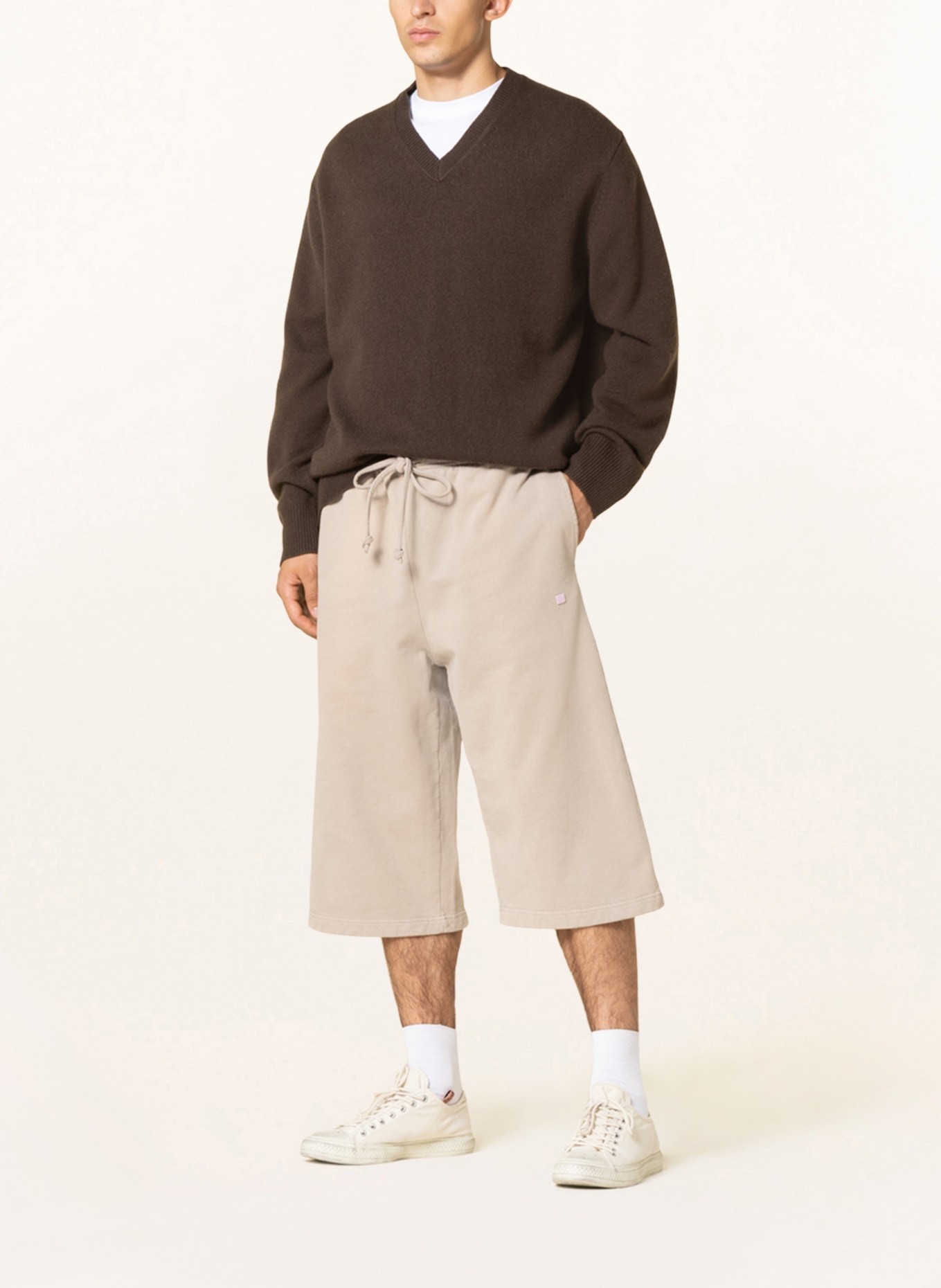 Acne Studios Sweater with cashmere , Color: DARK BROWN (Image 2)