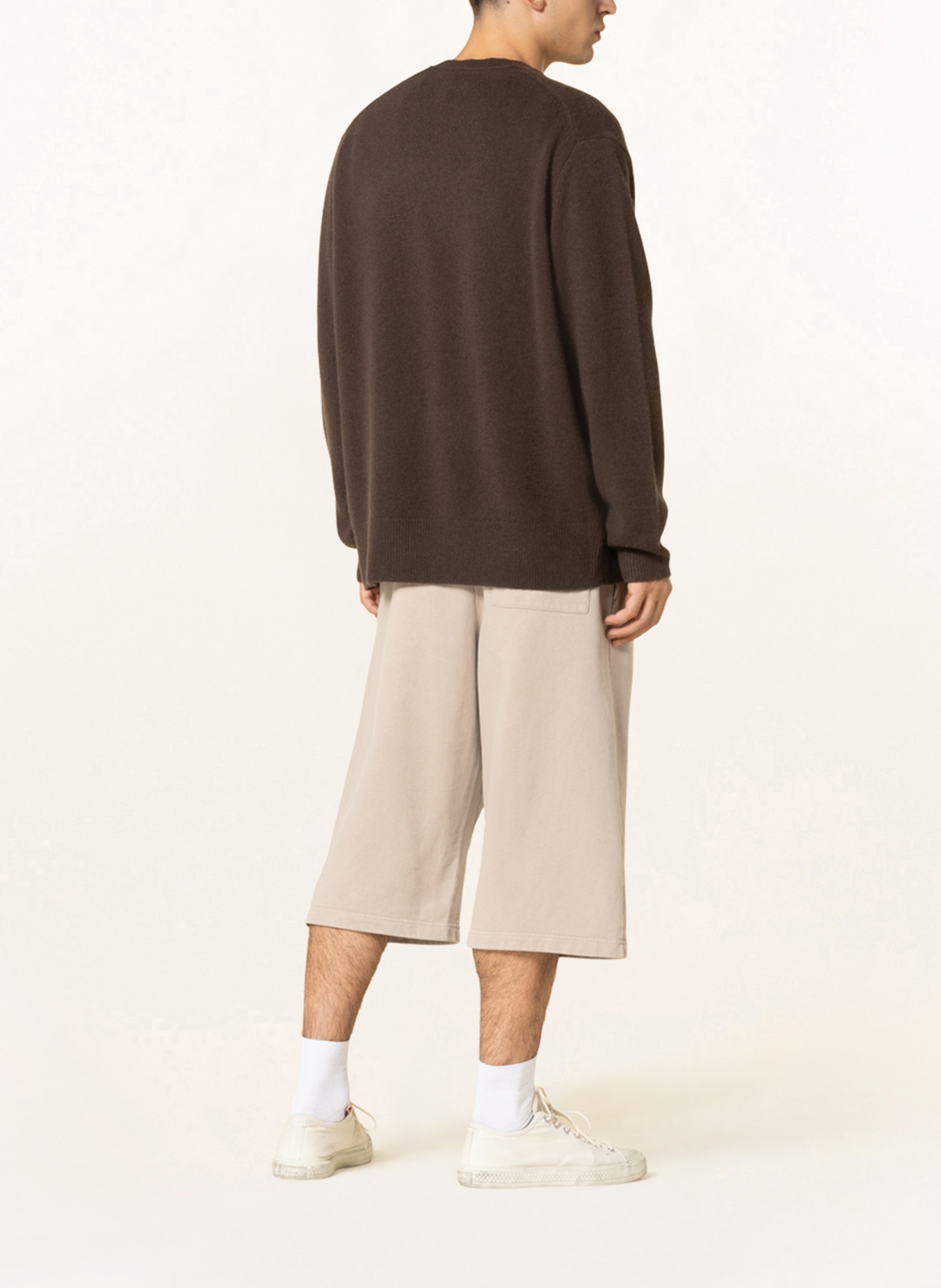 Acne Studios Sweater with cashmere , Color: DARK BROWN (Image 3)