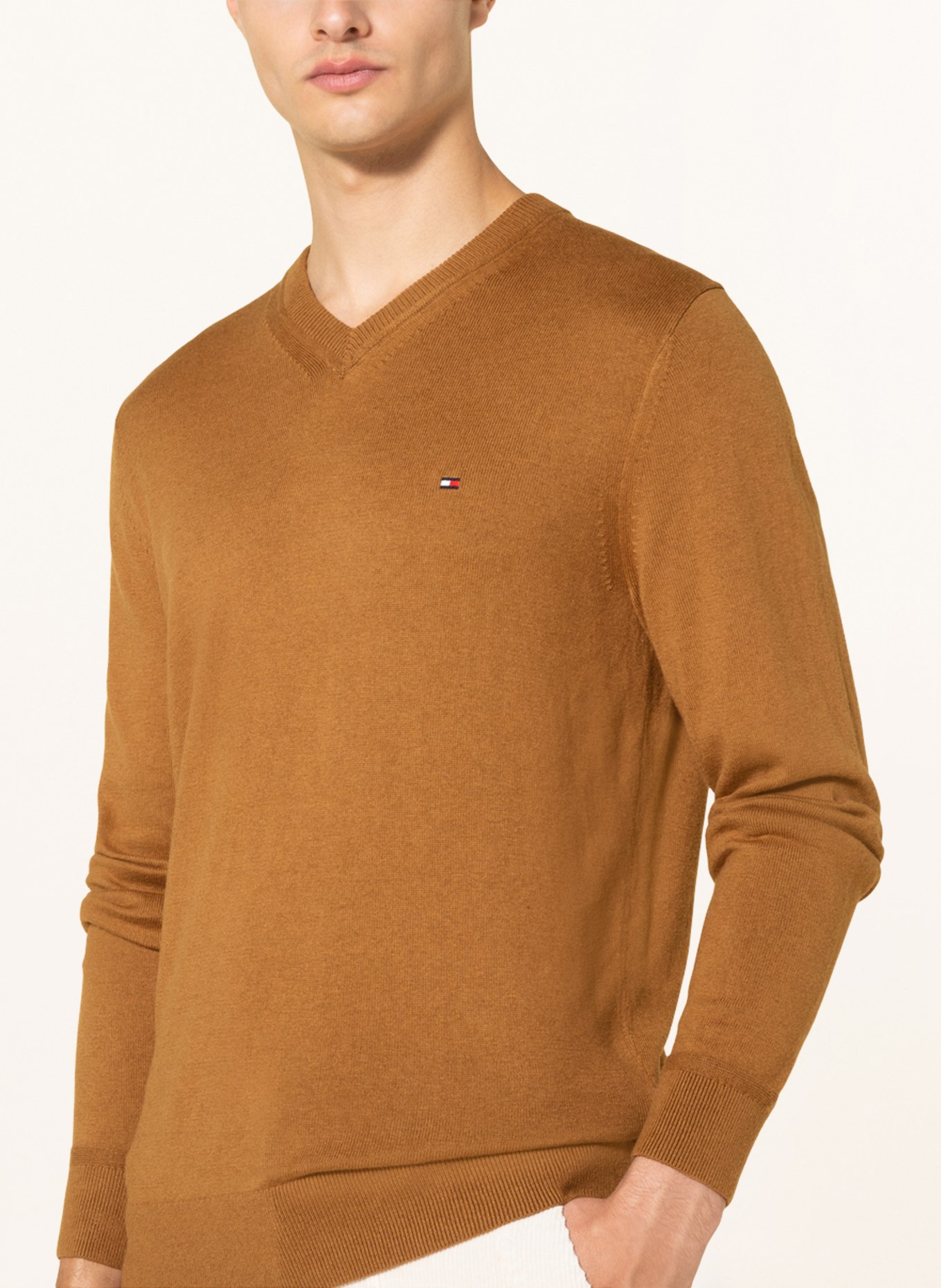 TOMMY HILFIGER Pullover, Farbe: BRAUN (Bild 4)