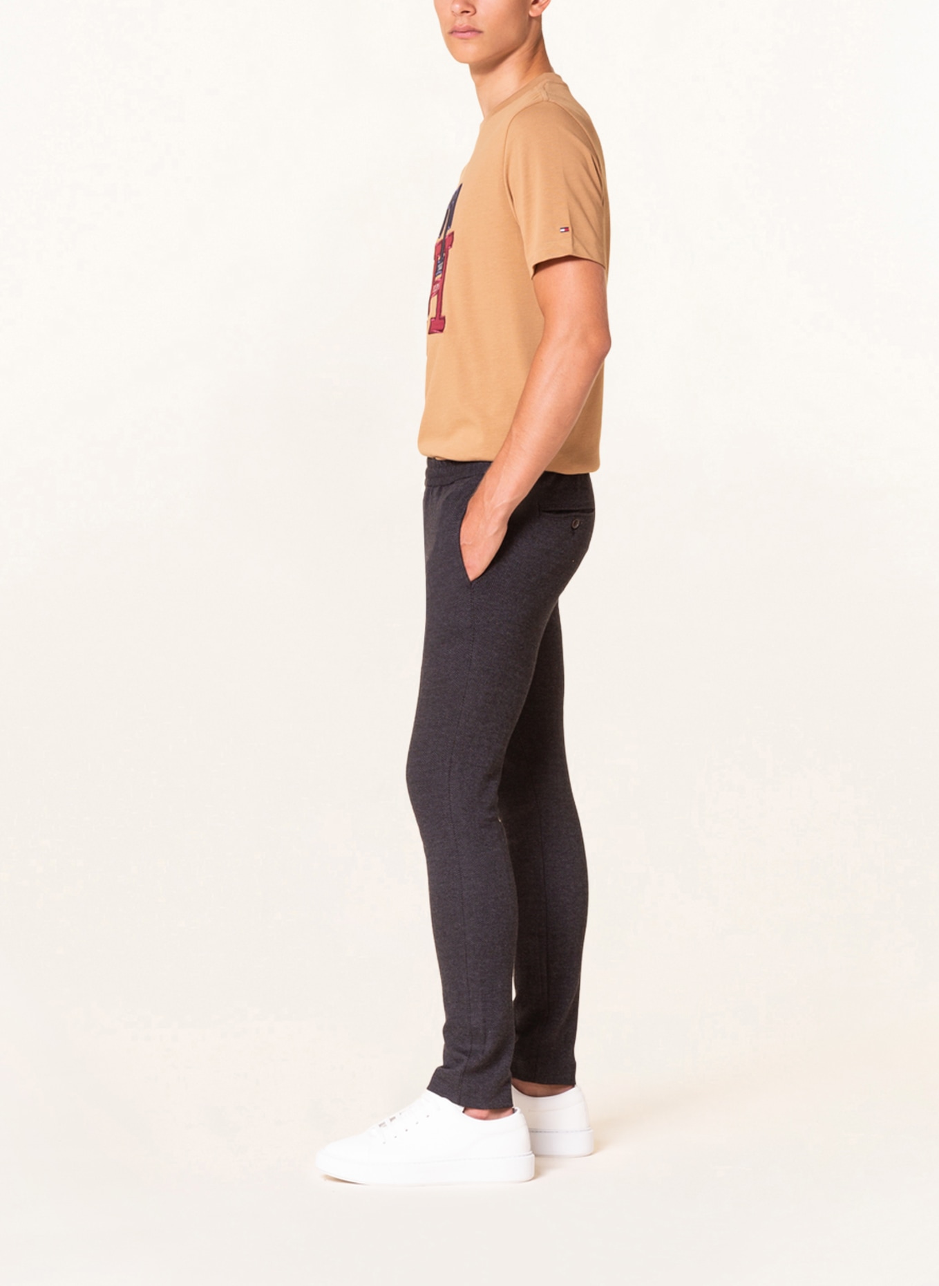 TOMMY HILFIGER Spodnie BLEECKER slim fit , Kolor: CZIEMNOSZARY/ SZARY (Obrazek 4)