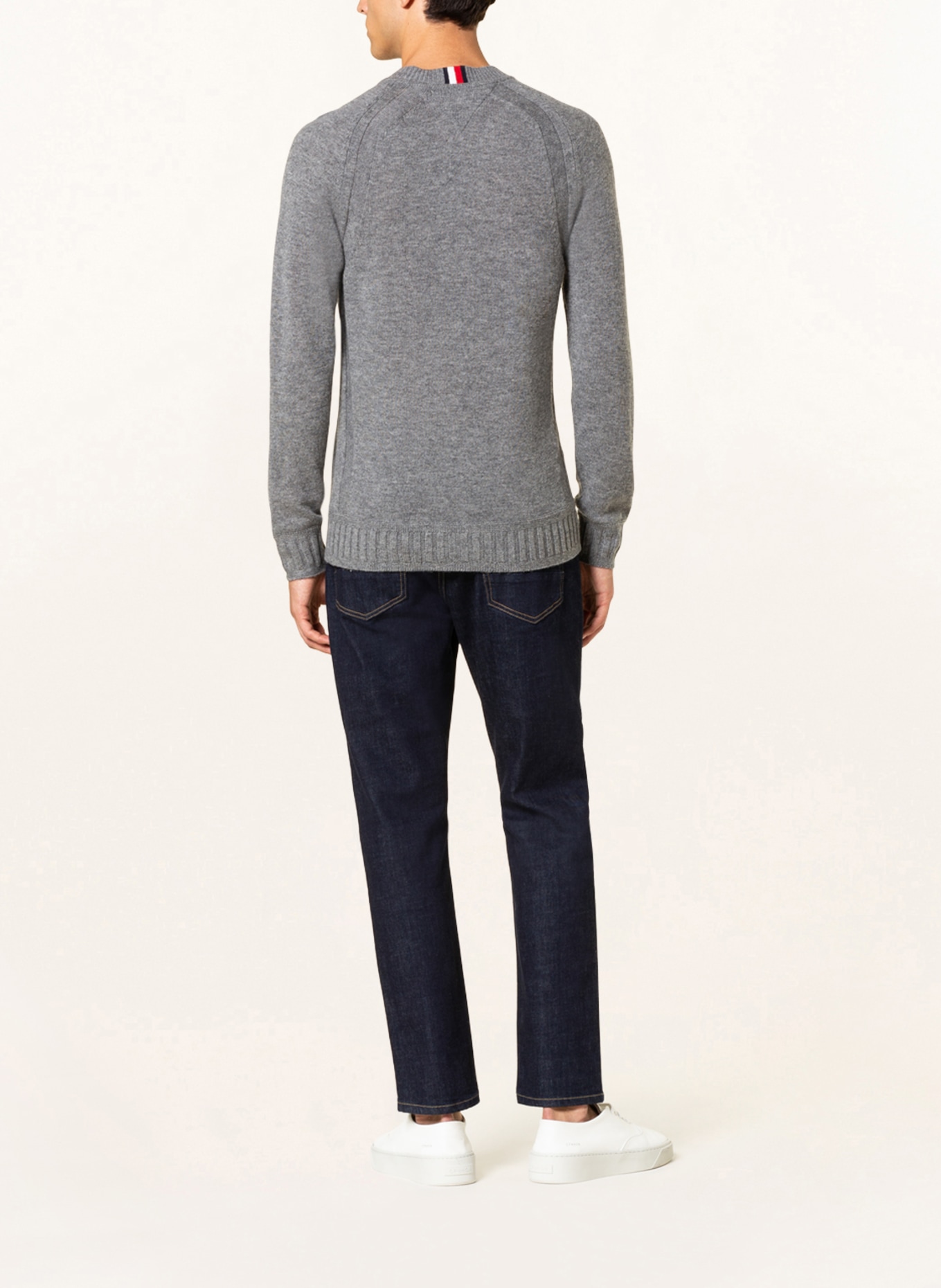 TOMMY HILFIGER Pullover: GRAU